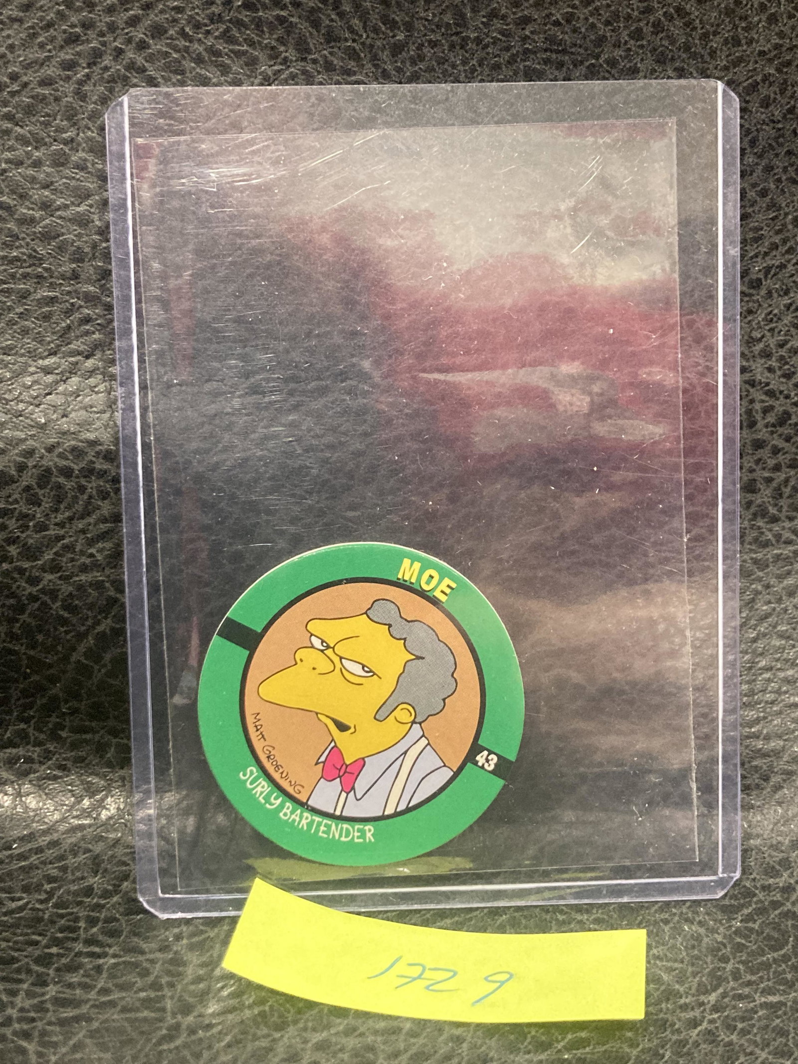 Pog Moe #43 The Simpsons From 1994 Skycaps Skybox Bongo Comics Group: Pog Moe #43 The Simpsons From 1994 Skycaps Skybox Bongo Comics Group