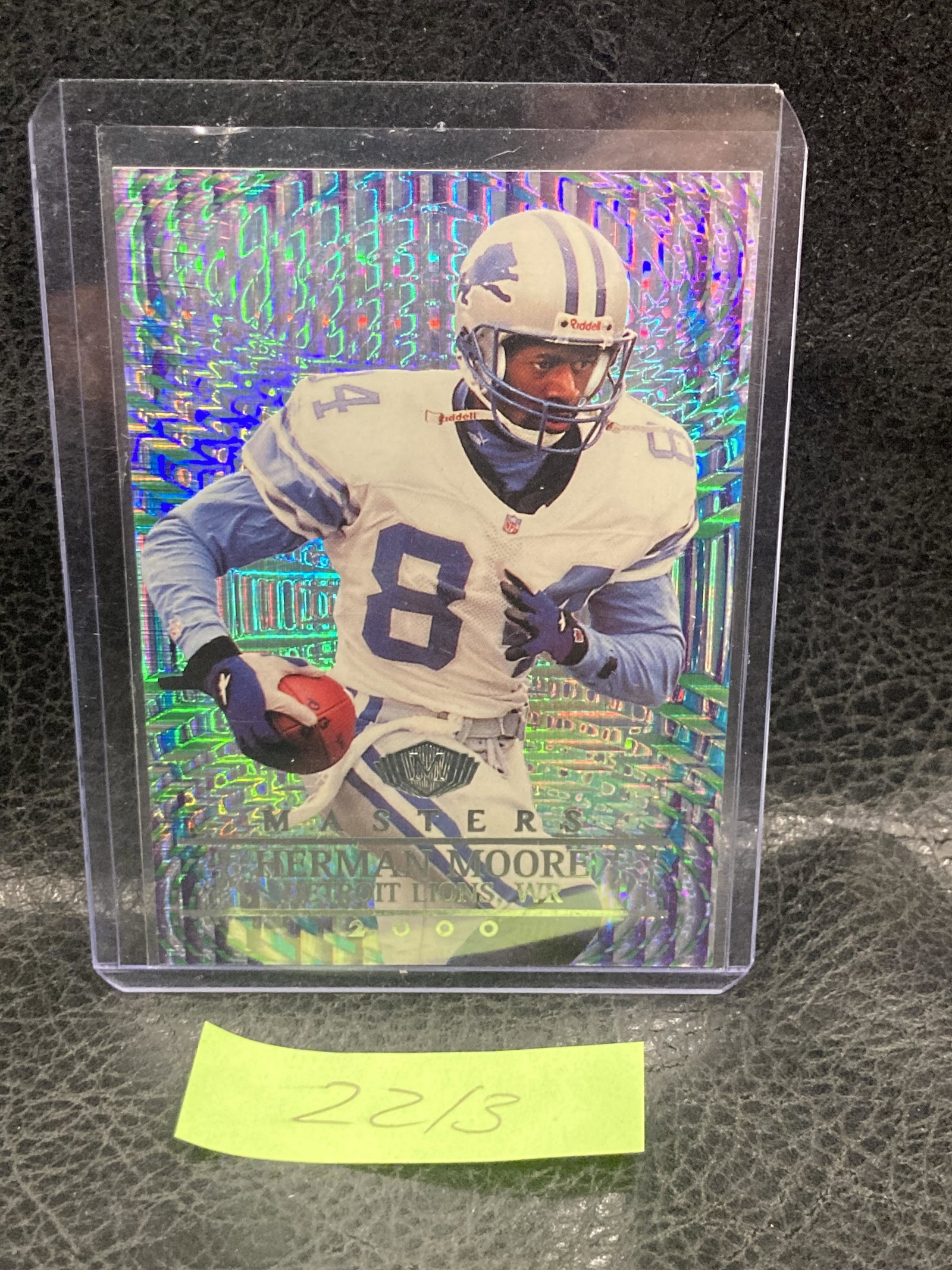Herman Moore #/1000 Holosilver 2000 Collectors Edge Masterscard #63: Herman Moore #/1000 Holosilver 2000 Collectors Edge Masterscard #63