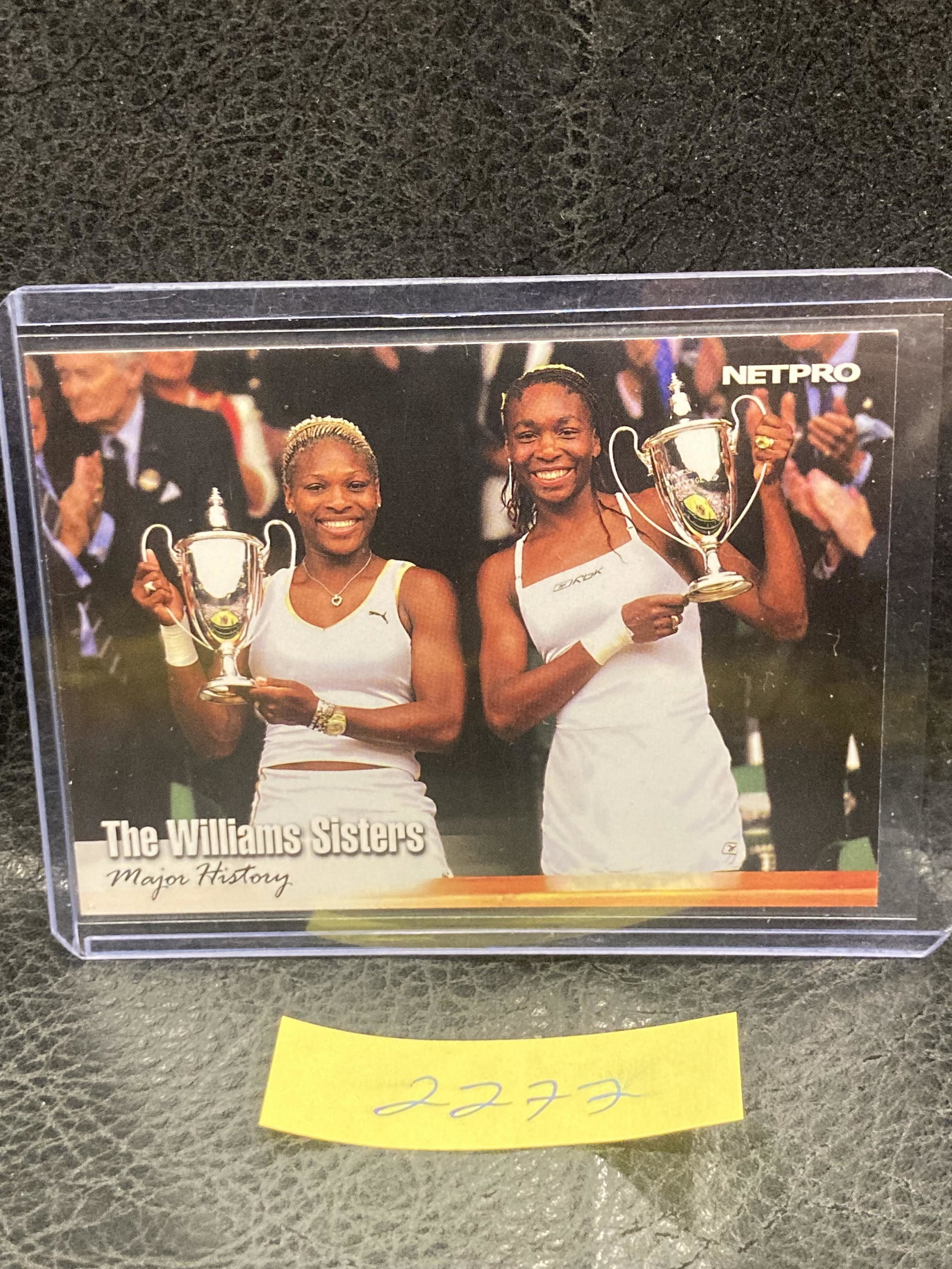 2003 Netpro Williams Sisters #51 Major History Serena & Venus Williams Rookie Rc: 2003 Netpro Williams Sisters #51 Major History Serena & Venus Williams Rookie Rc