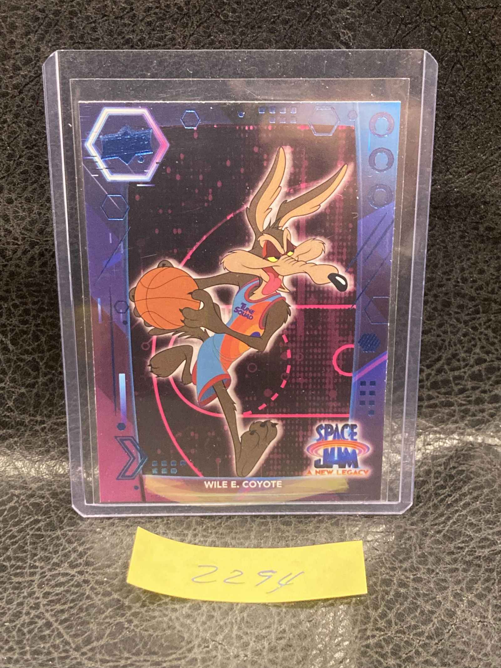 2021 Upper Deck Space Jam A New Legacy Blue Wile E Coyote #2: 2021 Upper Deck Space Jam A New Legacy Blue Wile E Coyote #2