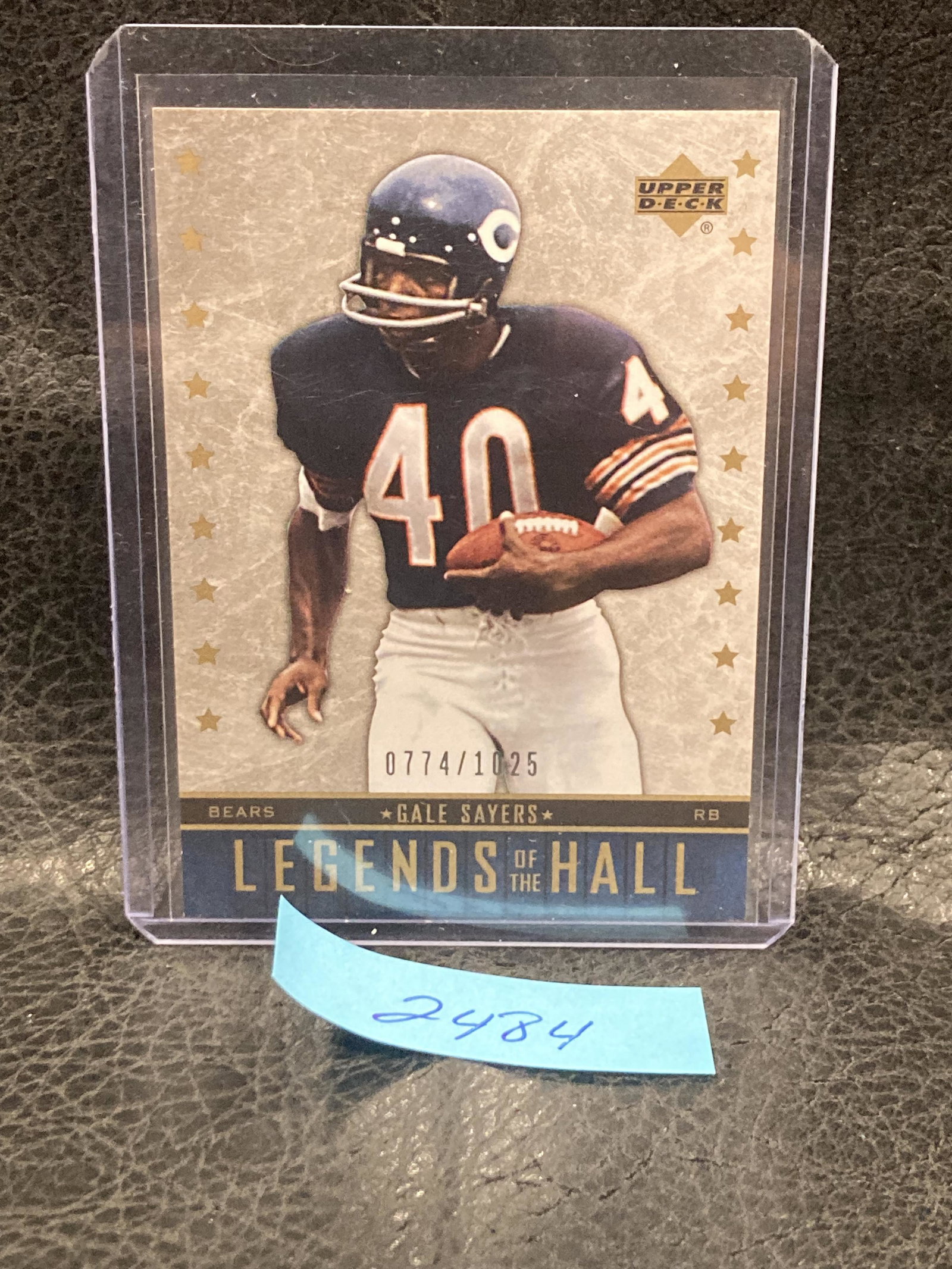 Gale Sayers 2005 Upper Deck Nfl Legends Legends Of The Hall /1025 #182 Hof: Gale Sayers 2005 Upper Deck Nfl Legends Legends Of The Hall /1025 #182 Hof