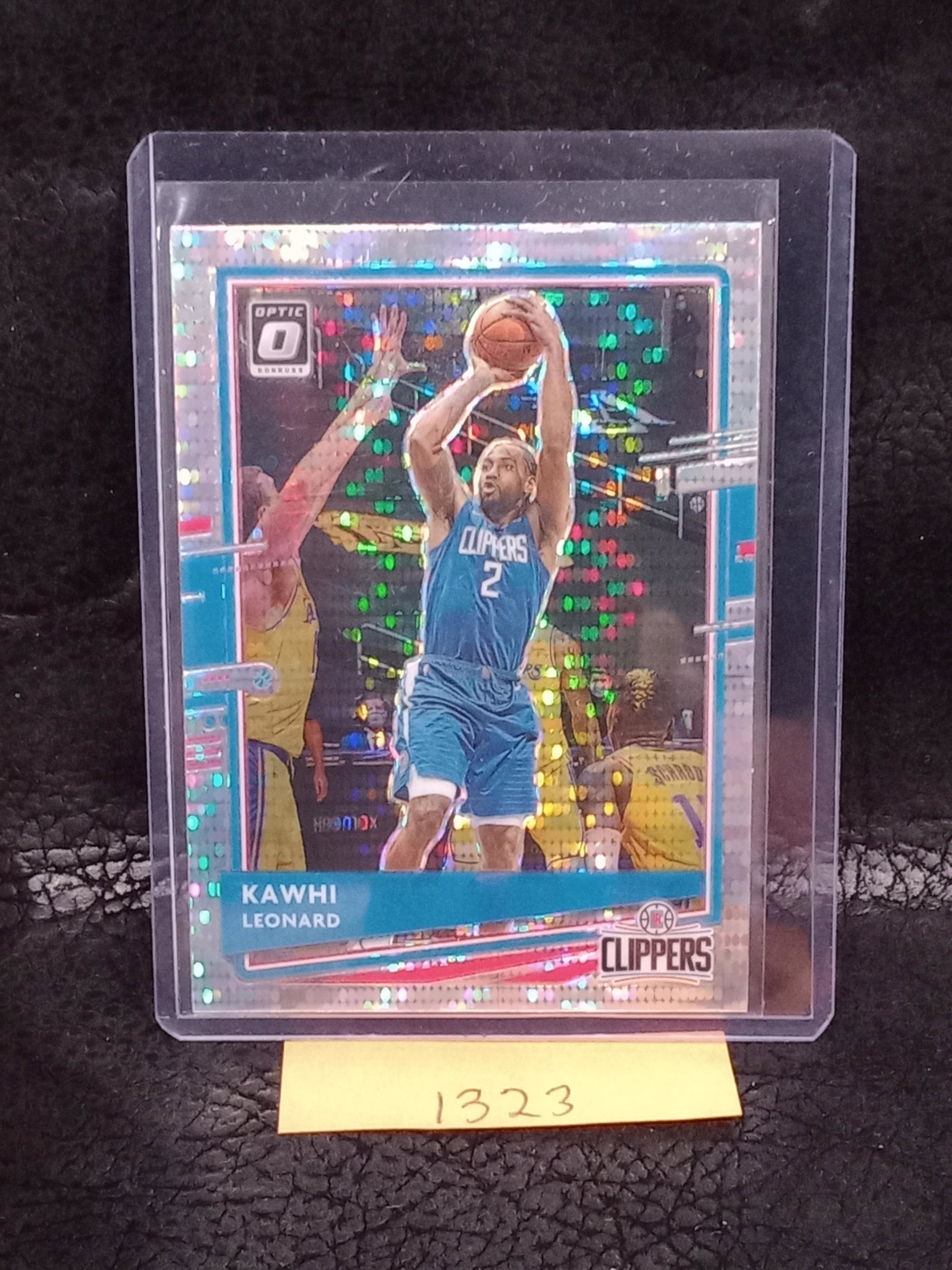 Kawhi Leonard 2020-21 Donruss Optic Silver Pulsar Prizm Card #125 L.A. Clippers: Kawhi Leonard 2020-21 Donruss Optic Silver Pulsar Prizm Card #125 L.A. Clippers