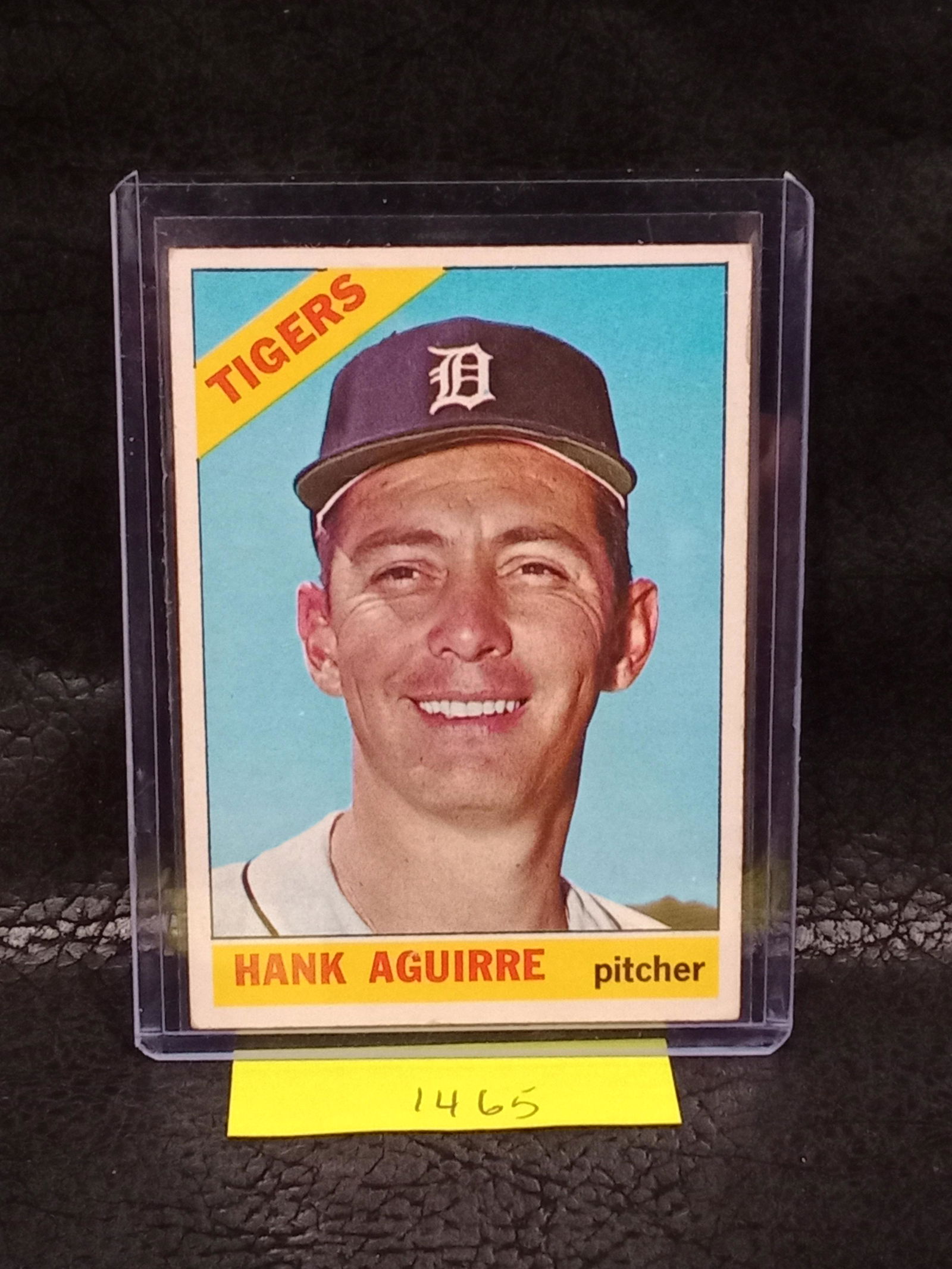 Hank Aguirre1966 Topps Baseball Set Break #113 Tigers: Hank Aguirre1966 Topps Baseball Set Break #113 Tigers