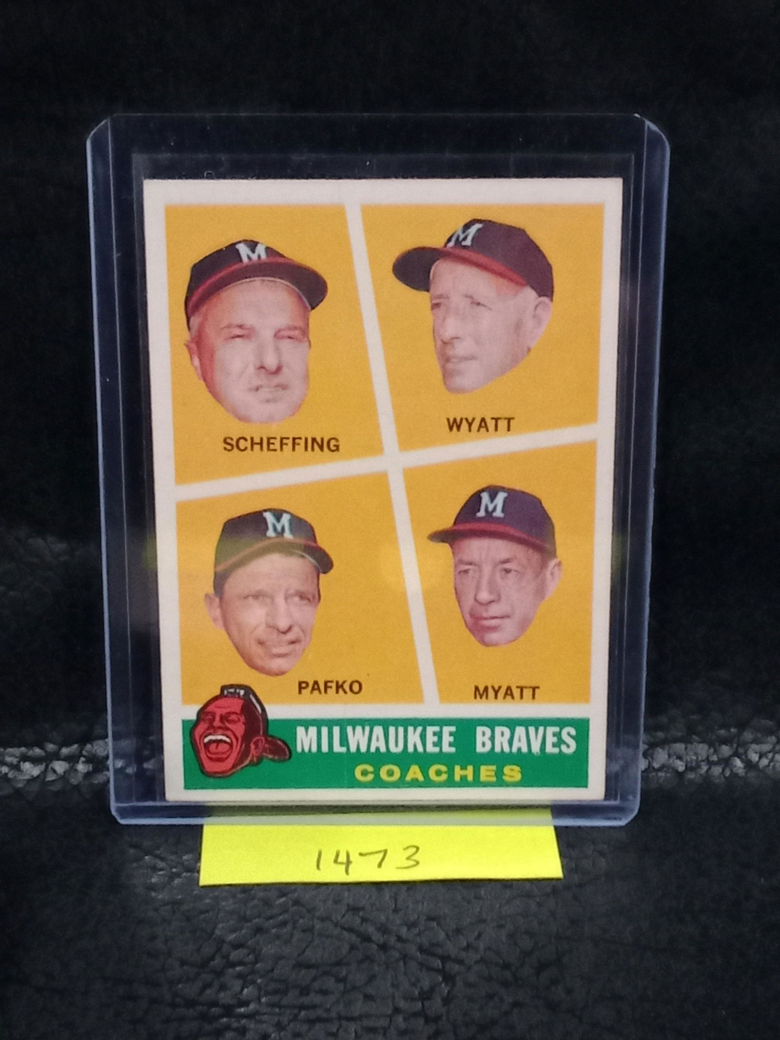 1960 Topps #464 Braves Coaches Braves: 1960 Topps #464 Braves Coaches Braves