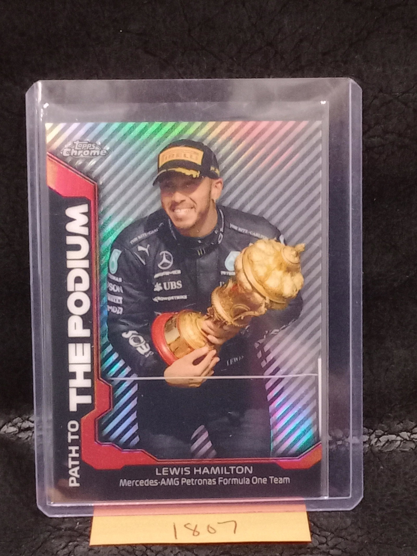 Lewis Hamilton Path To The Podium 2021 Topps Chrome Formula 1 F1 Ptp-Lh Amg: Lewis Hamilton Path To The Podium 2021 Topps Chrome Formula 1 F1 Ptp-Lh Amg