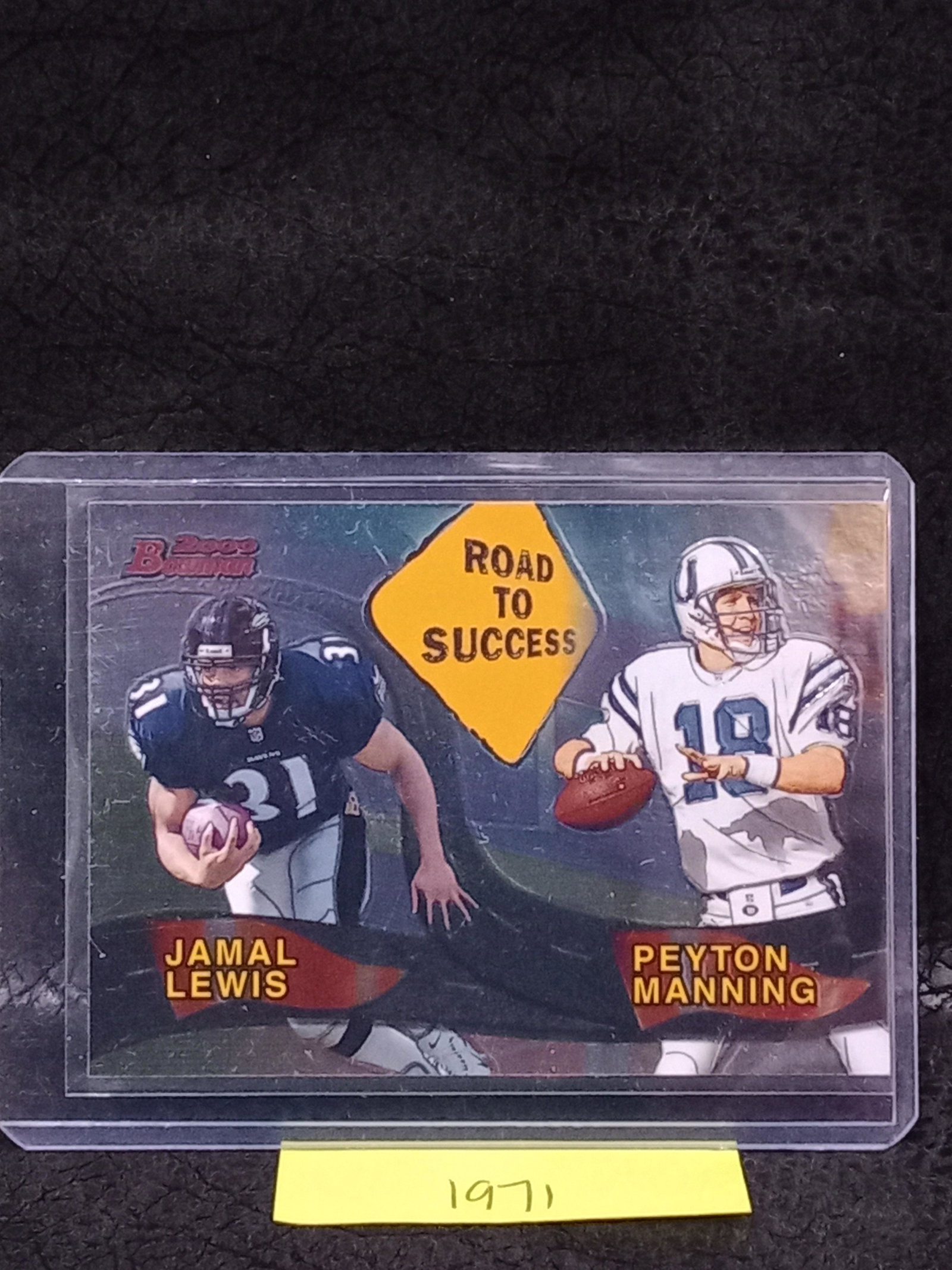 Ray Lewis Peyton Manning 2000 Bowman Road To Success R2 Road To Success: Ray Lewis Peyton Manning 2000 Bowman Road To Success R2 Road To Success