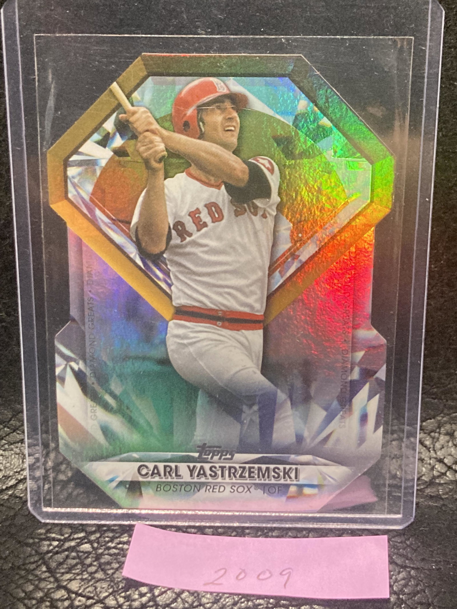 Carl Yastrzemski 2022 Topps Series 1 Diamond Greats Die-Cuts #DGDC-7: Carl Yastrzemski 2022 Topps Series 1 Diamond Greats Die-Cuts #DGDC-7