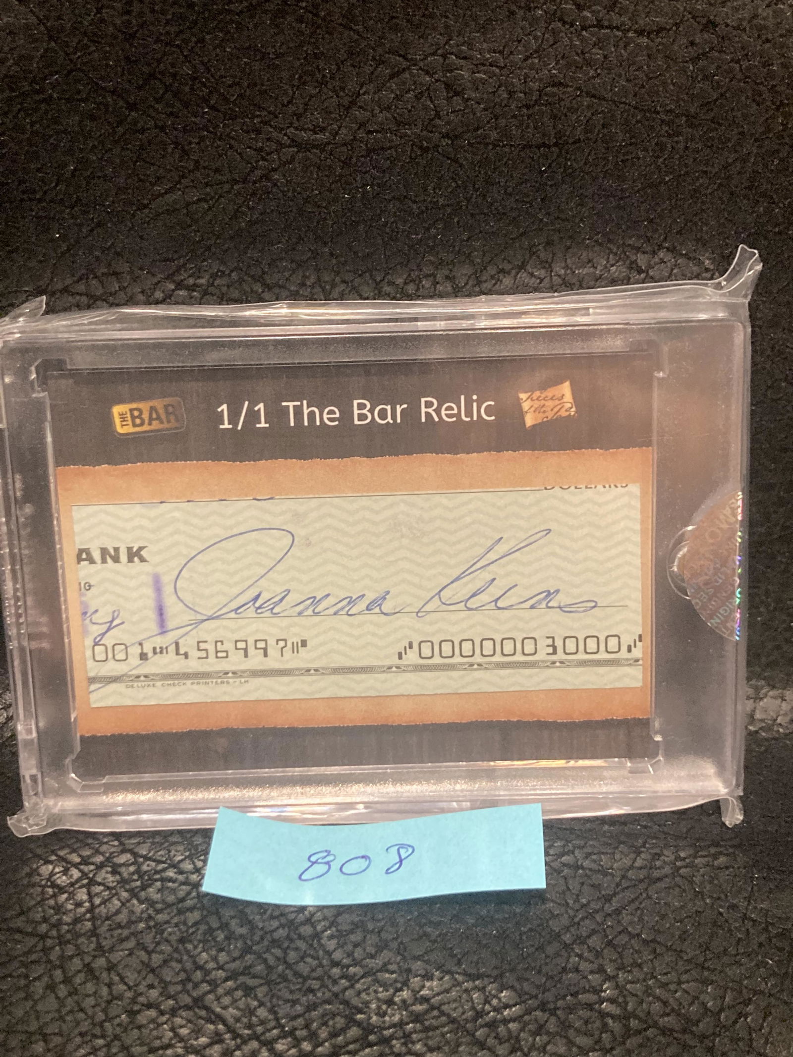 Joanna Kerns Celebrity Vintage Signed Cuts Signature Of A Check For 2019 Bar (1 of 2)