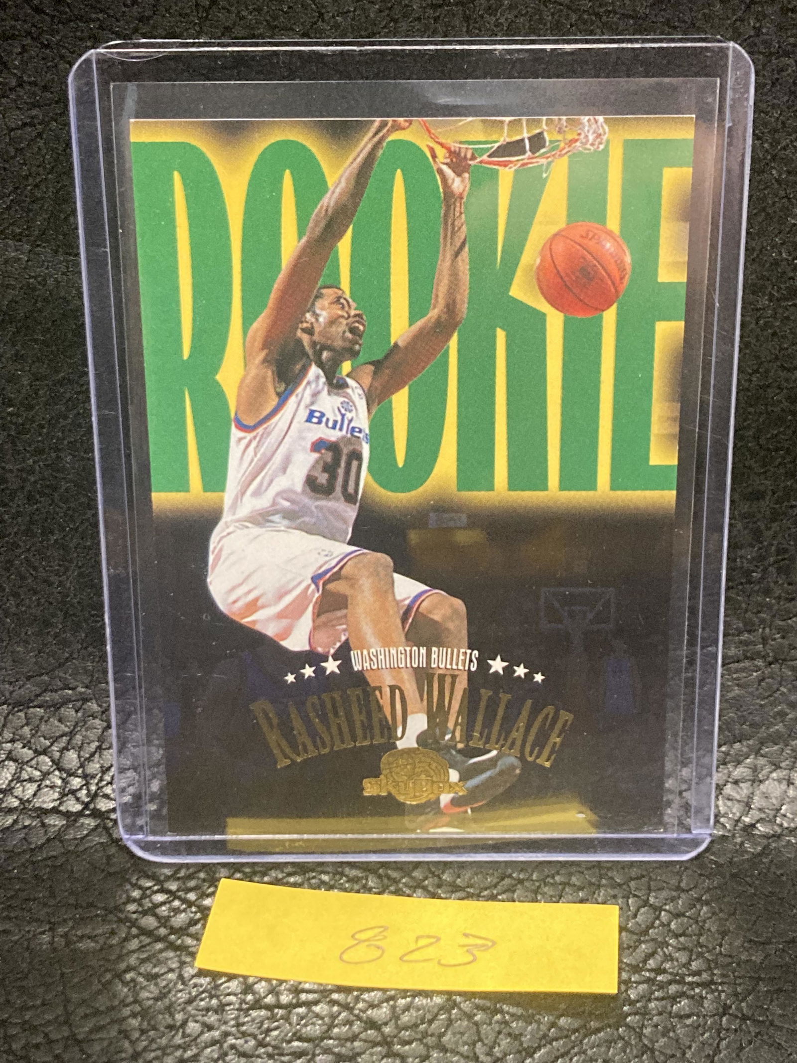 Rasheed Wallace 1995-1996 Skybox Basketball Rookie Roadmap #248 Bullets (1 of 2)