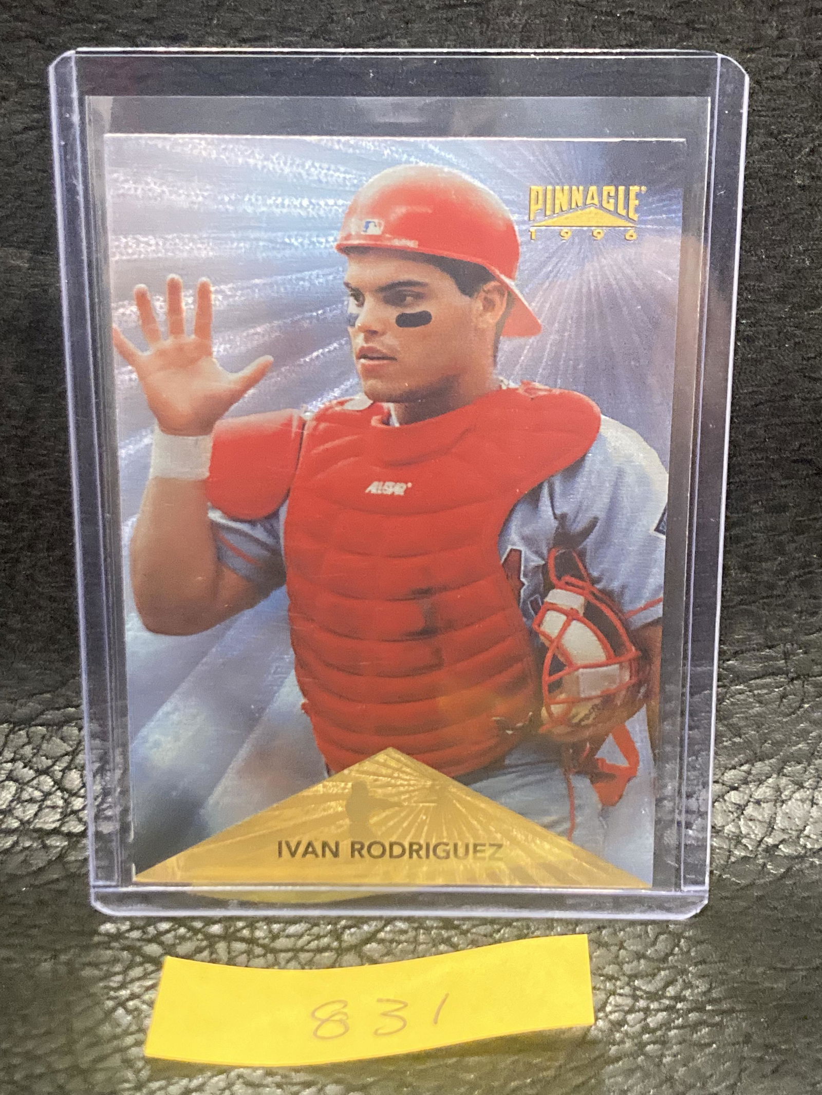 Ivan Rodriguez 1996 Pinnacle Starburst #23 Texas Rangers (1 of 2)