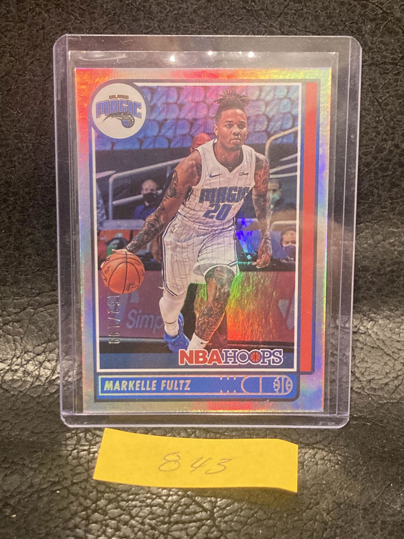Markelle Fultz 2021-22 Panini Nbahoops Basketball Silver Foil #/199 Card # 32 Magic (1 of 2)