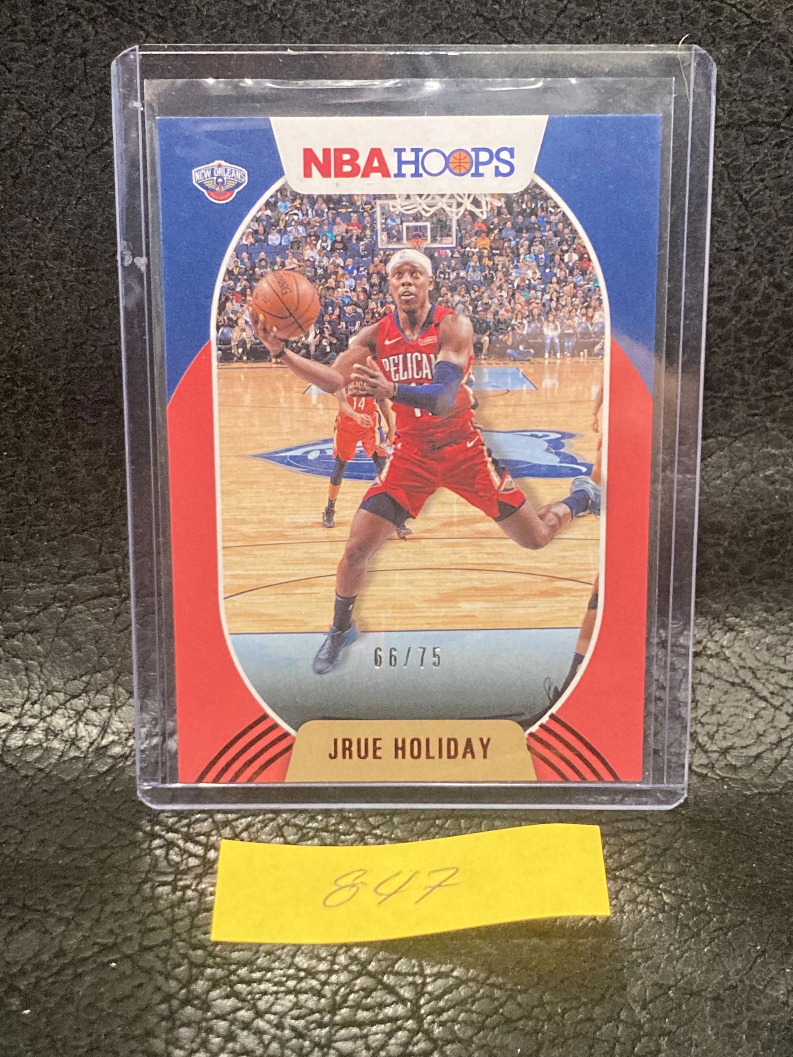 2020-21 Panini Nba Hoops Red Blue Jrue Holiday #137 Pelicans #/75 (1 of 2)