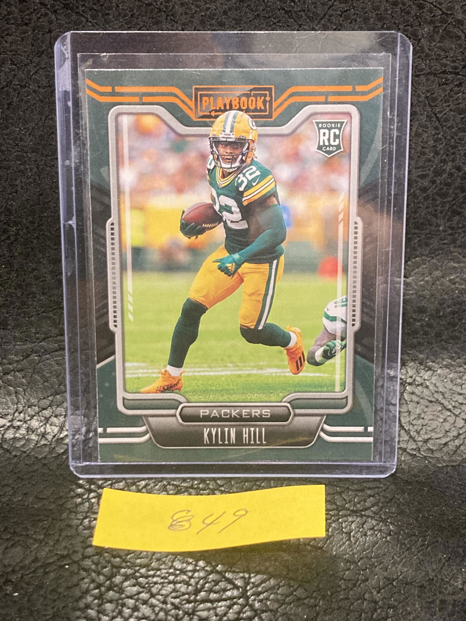 Kylin Hill Rookie 2021 Panini Playbook Orange Parallel Rc Packers (1 of 2)