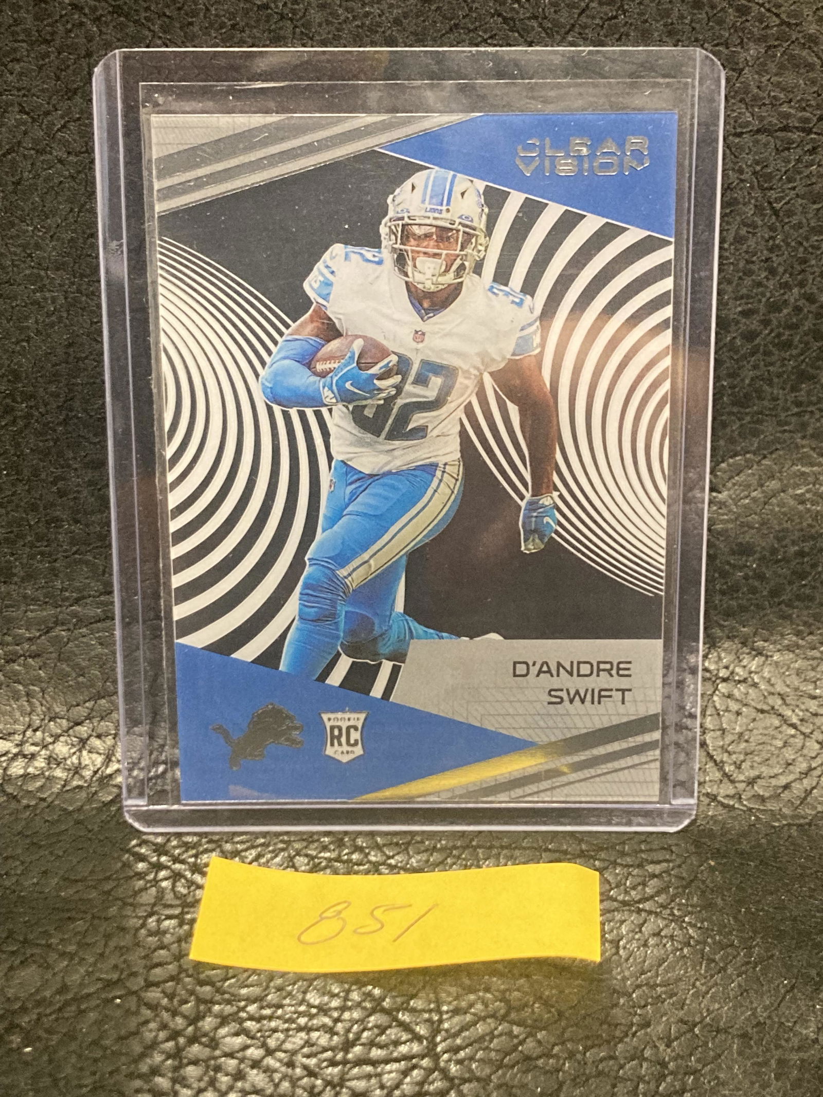 Deandre Swift 2020 Panini Chronicles Clear Vision #CV-9 Lions Rc (1 of 2)