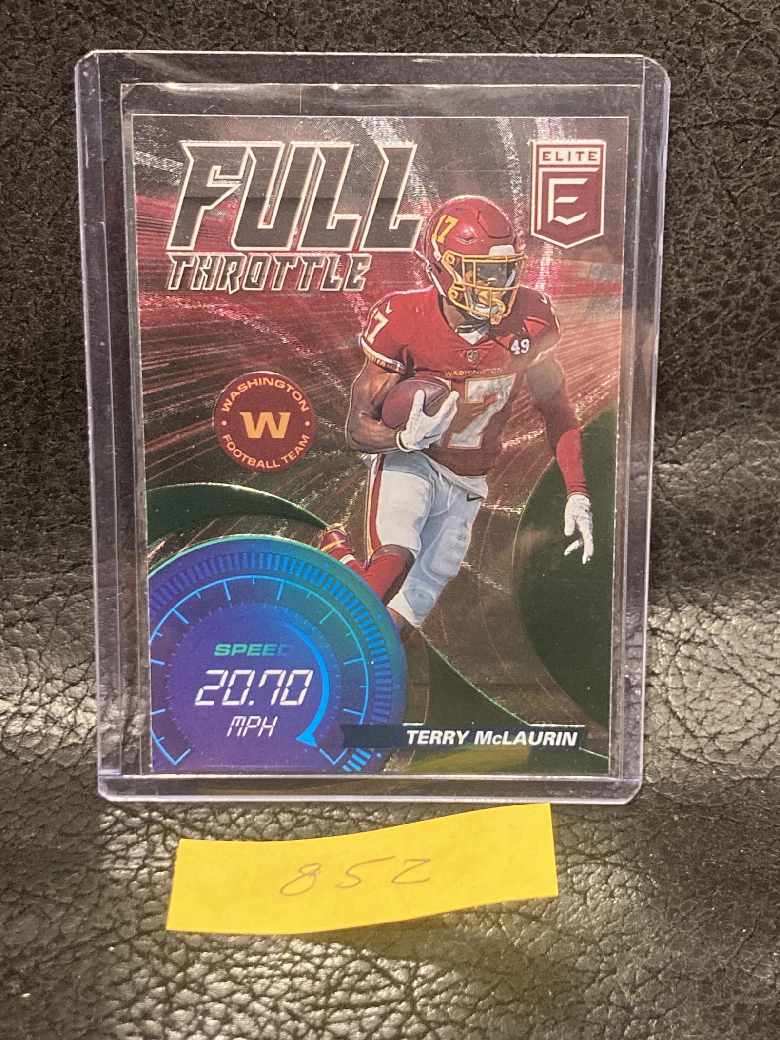 Terry Mclaurin 2021 Panini Donruss Elite Full Throttle Insert Card No.Ft10 Nfl (1 of 2)