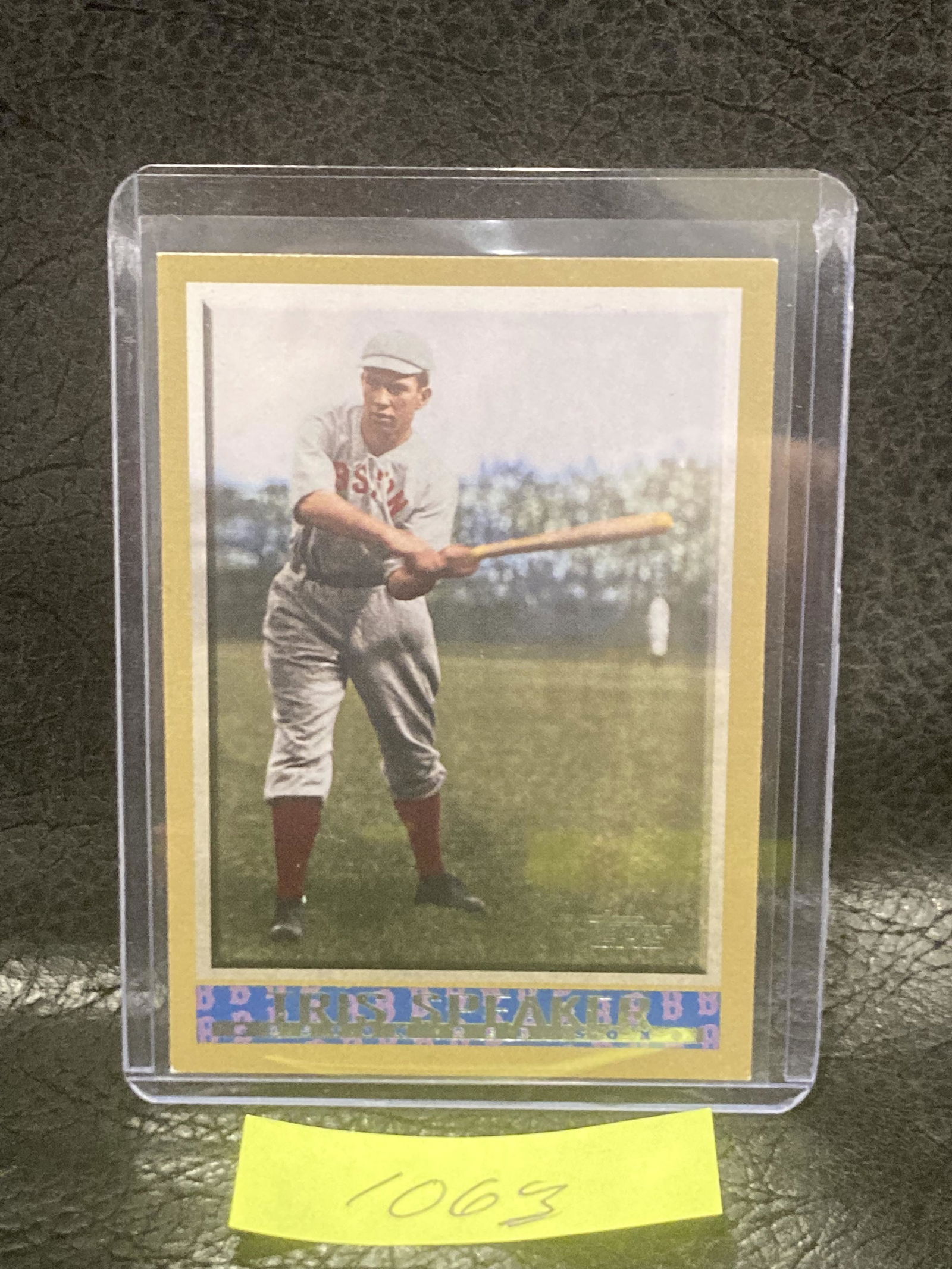 Tris Speaker 2010 Topps Vintage Legends Vlc-49 Red Sox (1 of 2)