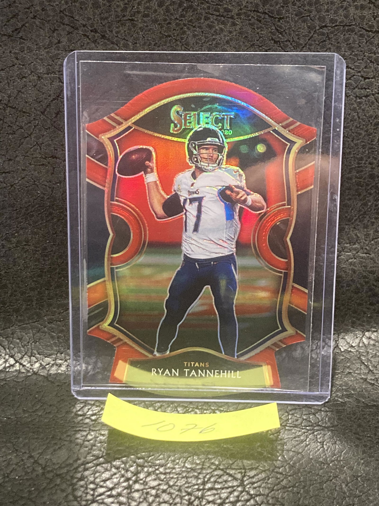 Ryan Tannehill 2020 Panini Select #42 Concourse Level Die Cut Prizm Titans (1 of 2)