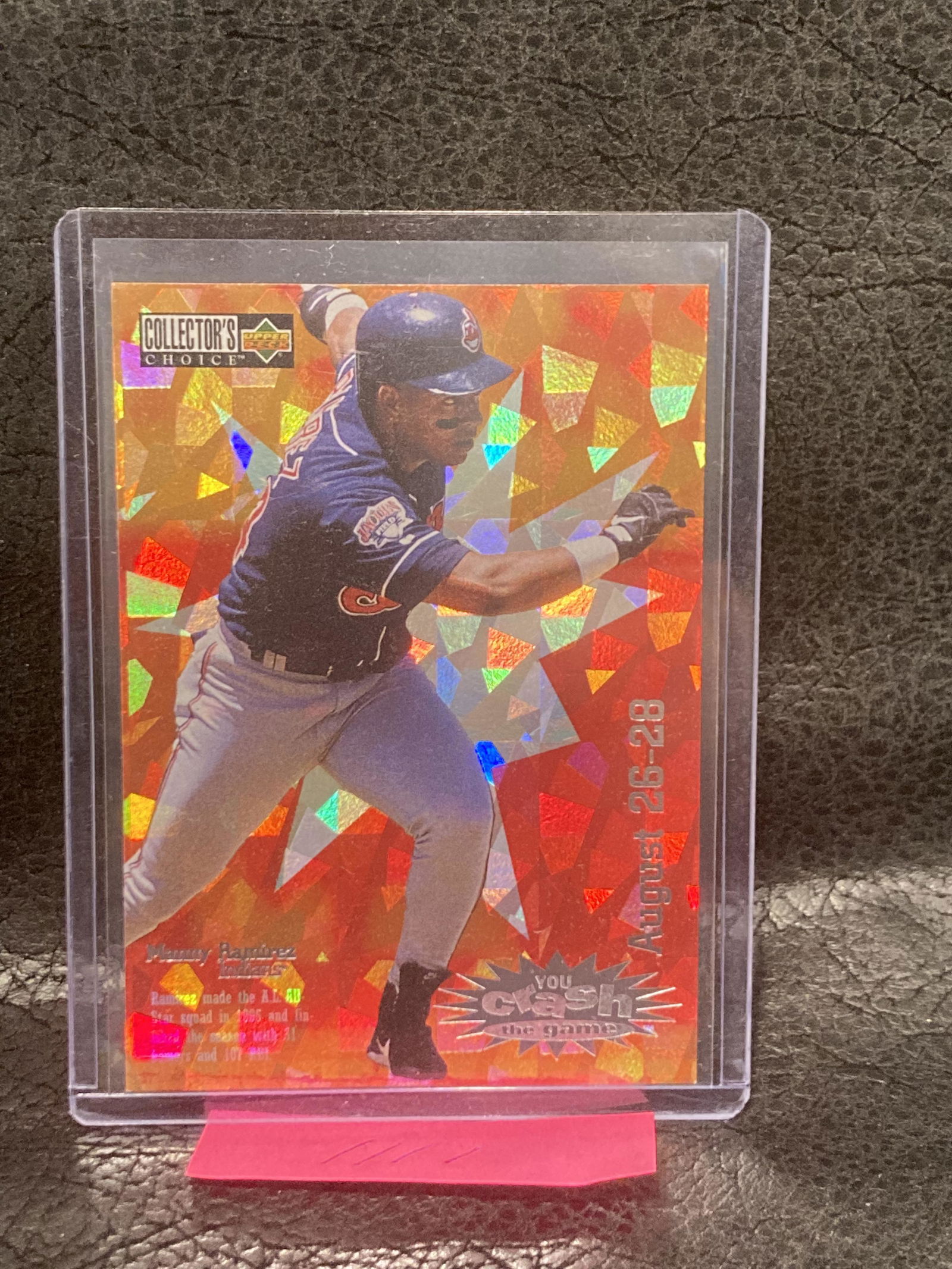 Manny Ramirez  1996 Upper Deck Collectors Choice #CG12 You Crash The Game Red Sox (1 of 2)