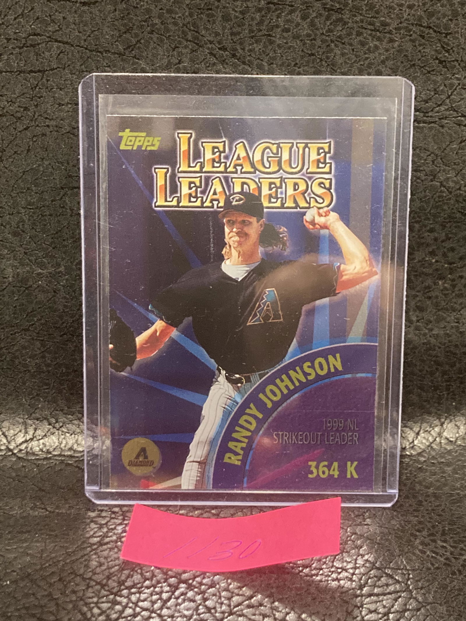 Pedro Martinez Randy Johnson 2000 Topps League Leaders Hofs #465 (1 of 2)
