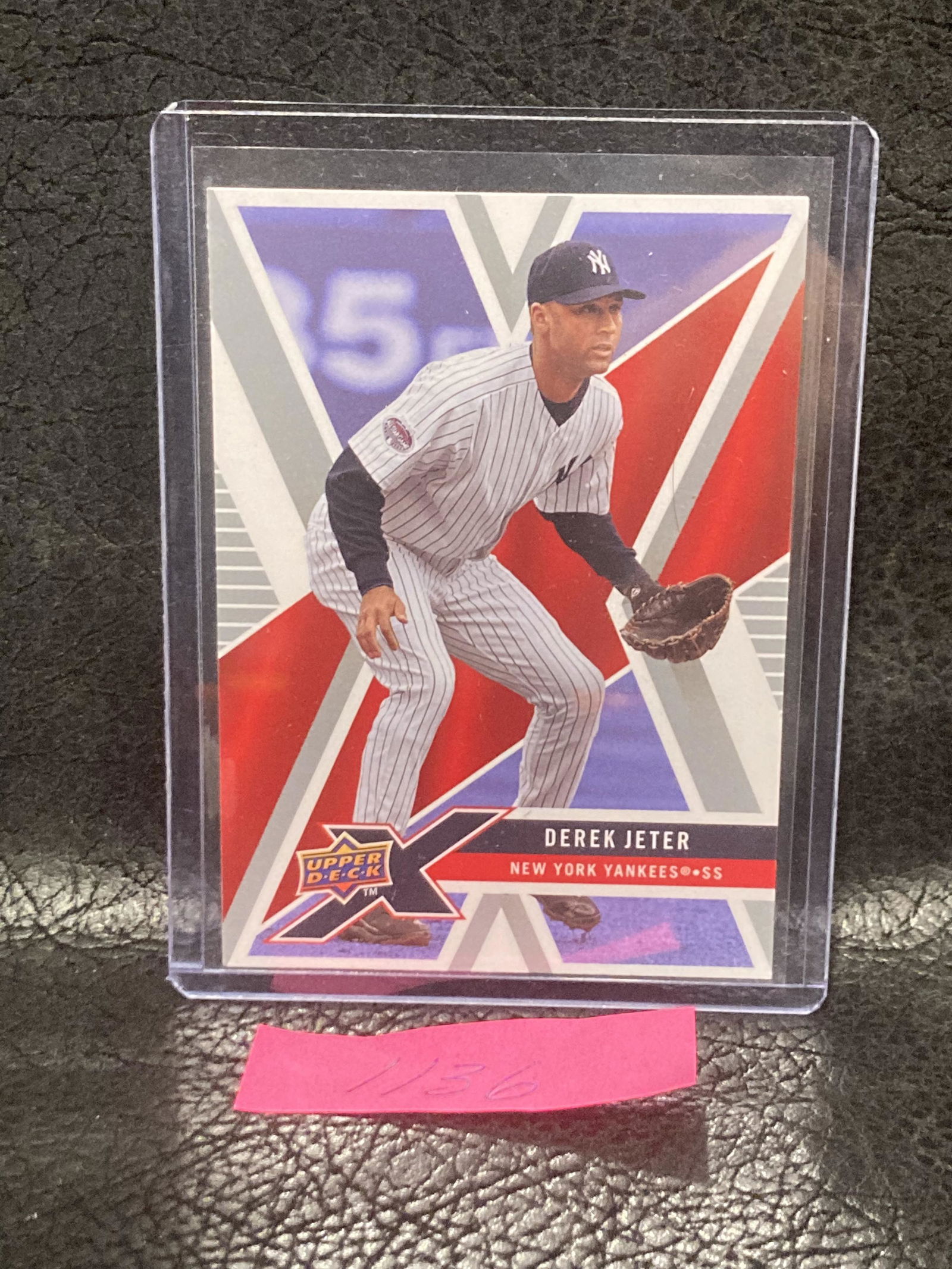 Derek Jeter 2008 Upper Deck X #70 New York Yankees (1 of 2)