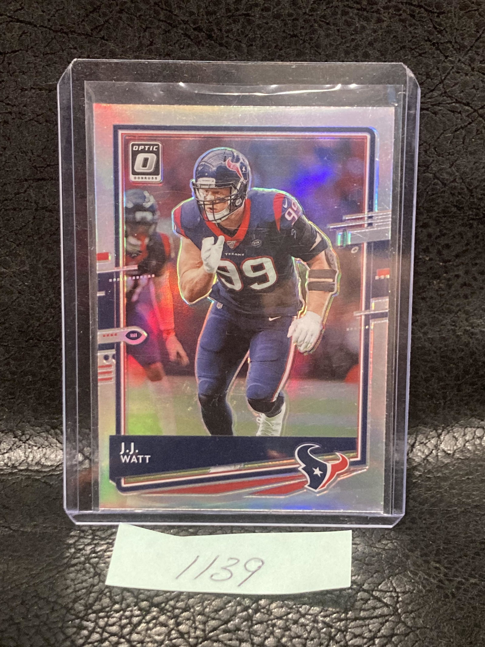 Jj Watt 2020 Optic Football Silver Holo #43 Houston Texans: Jj Watt 2020 Optic Football Silver Holo #43 Houston Texans