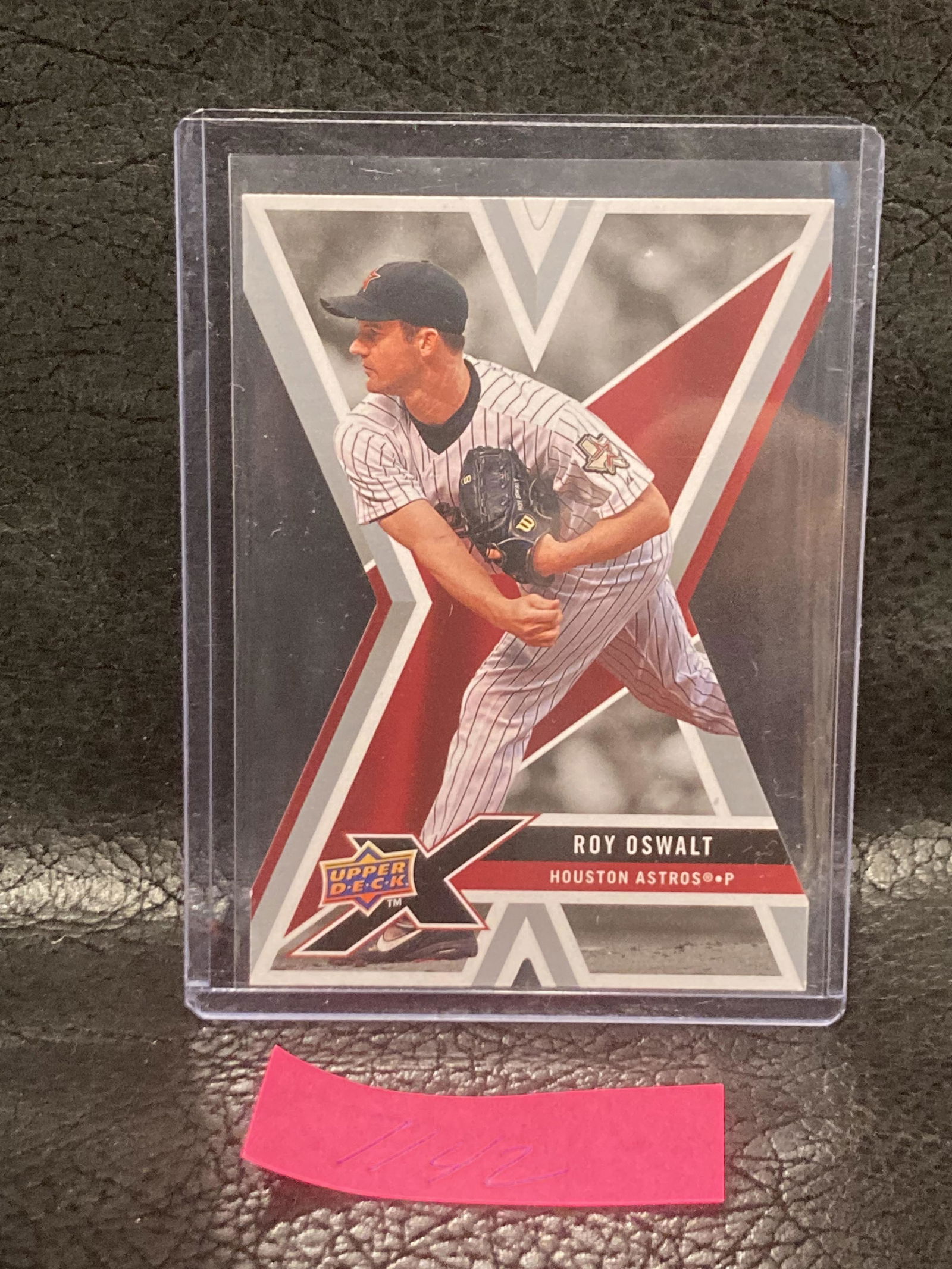 2008 Upper Deck X Die-Cut Roy Oswalt Houston Astros #47 (1 of 2)