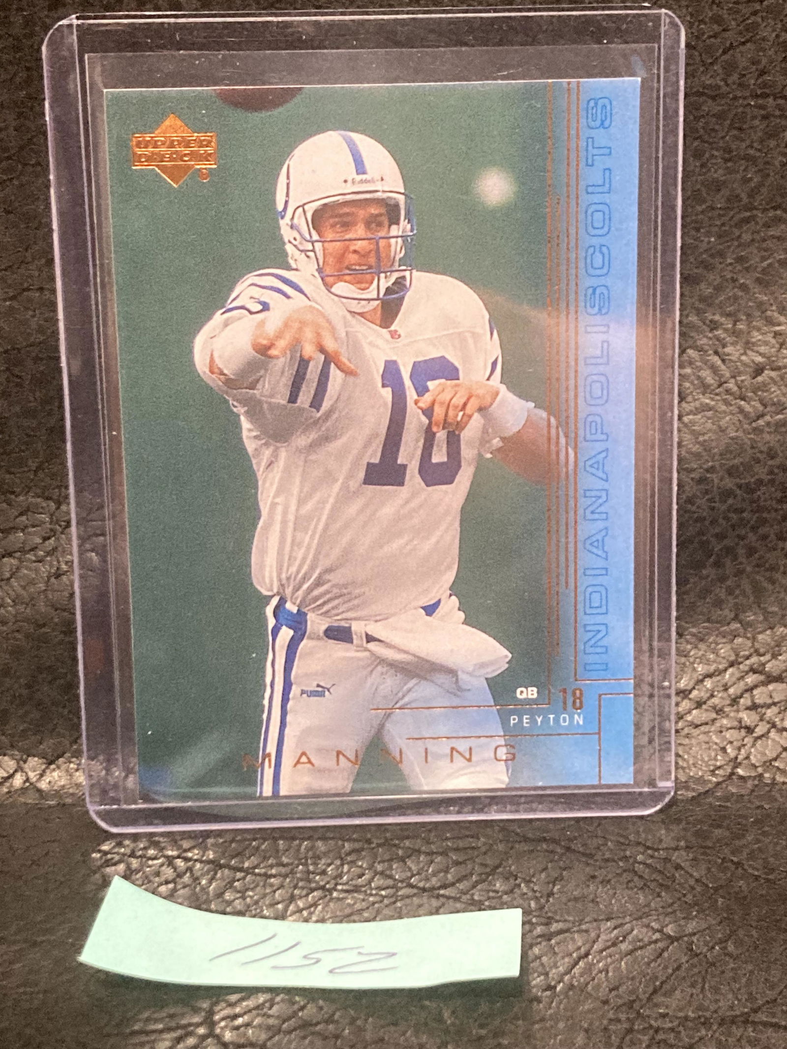 Peyton Manning 2000 Upper Deck Football Card #88 Hof Colts (1 of 2)