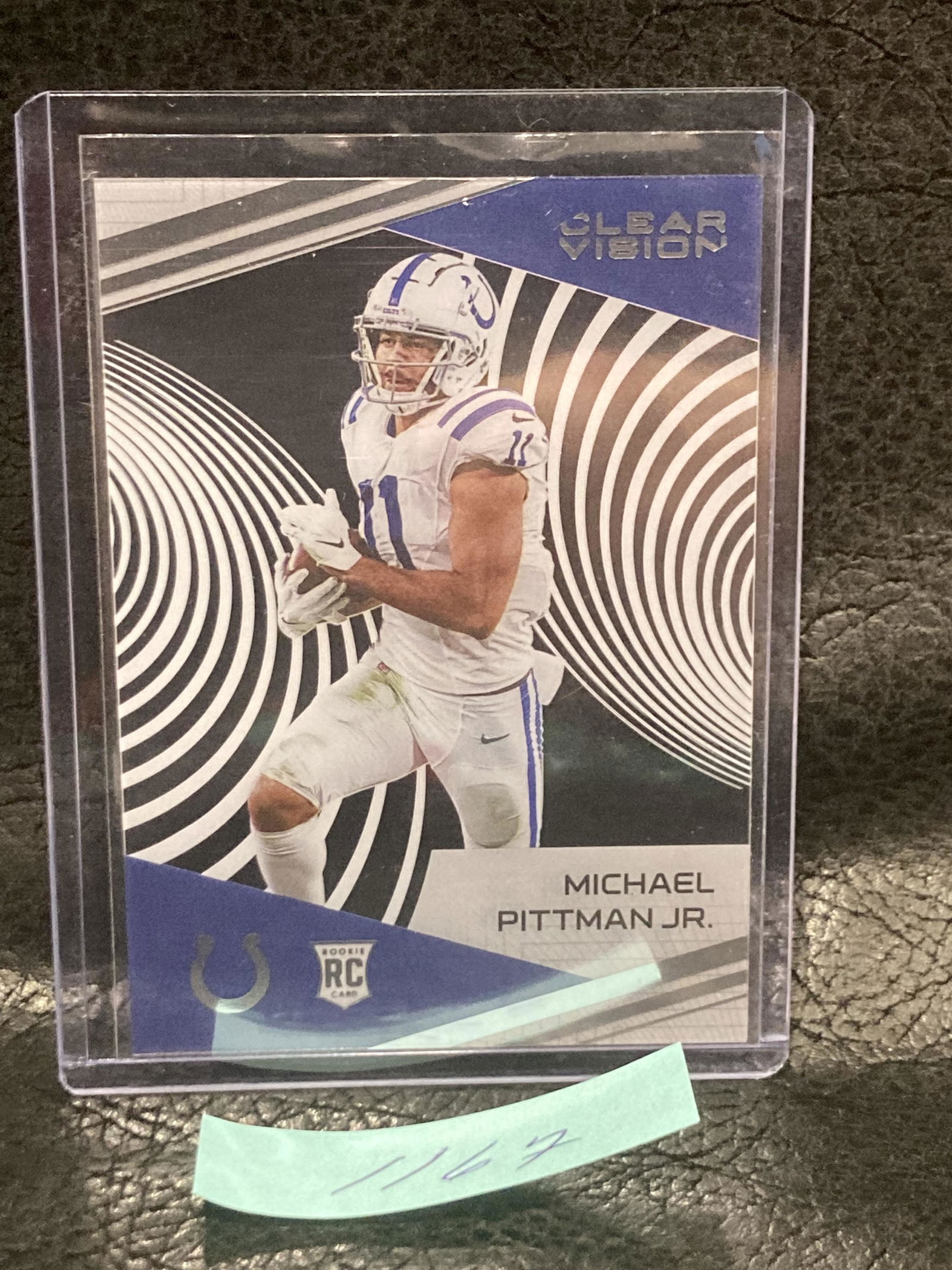 Michael Pittman Jr 2020 Panini Chronicles Football Clear Vision Rookie Rc Colts (1 of 2)