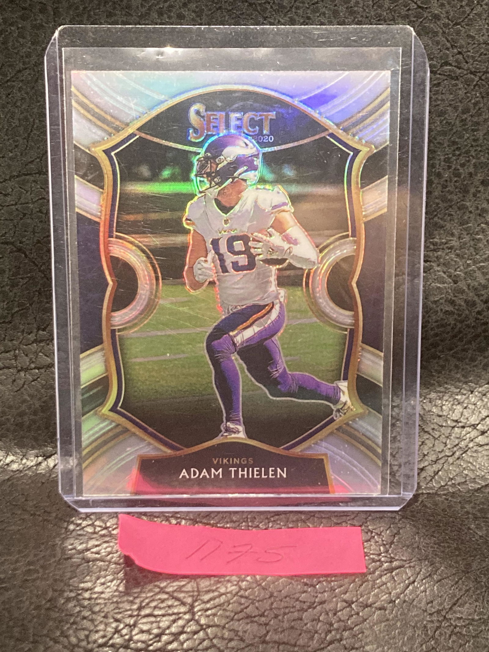 Adam Thielen 2020 Panini Select Silver Holo Prizm Parallel #113 Premier Level (1 of 2)