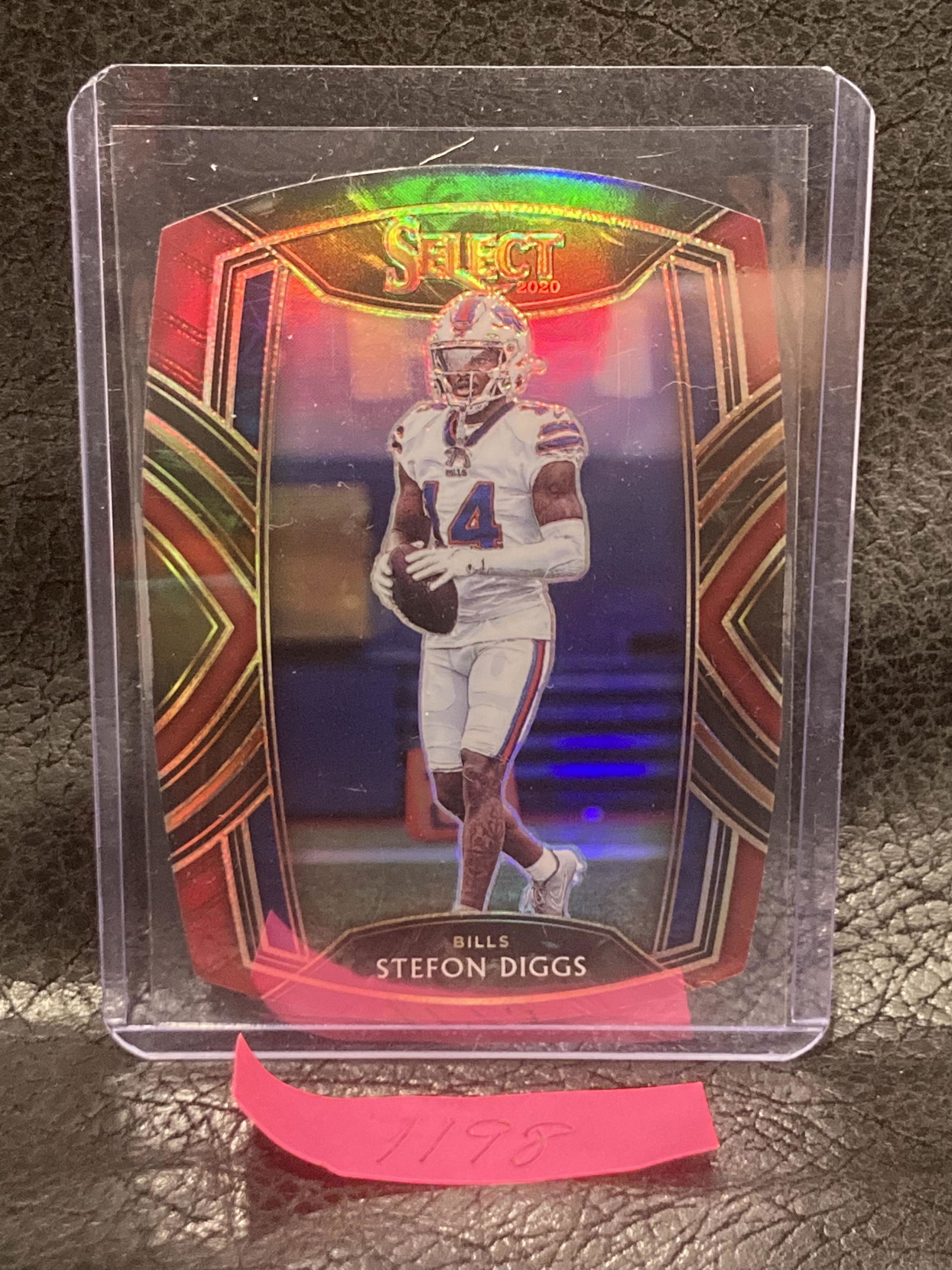 Stefon Diggs 2020 Panini Select Club Level Orange Prizm Die Cut #242 (1 of 2)