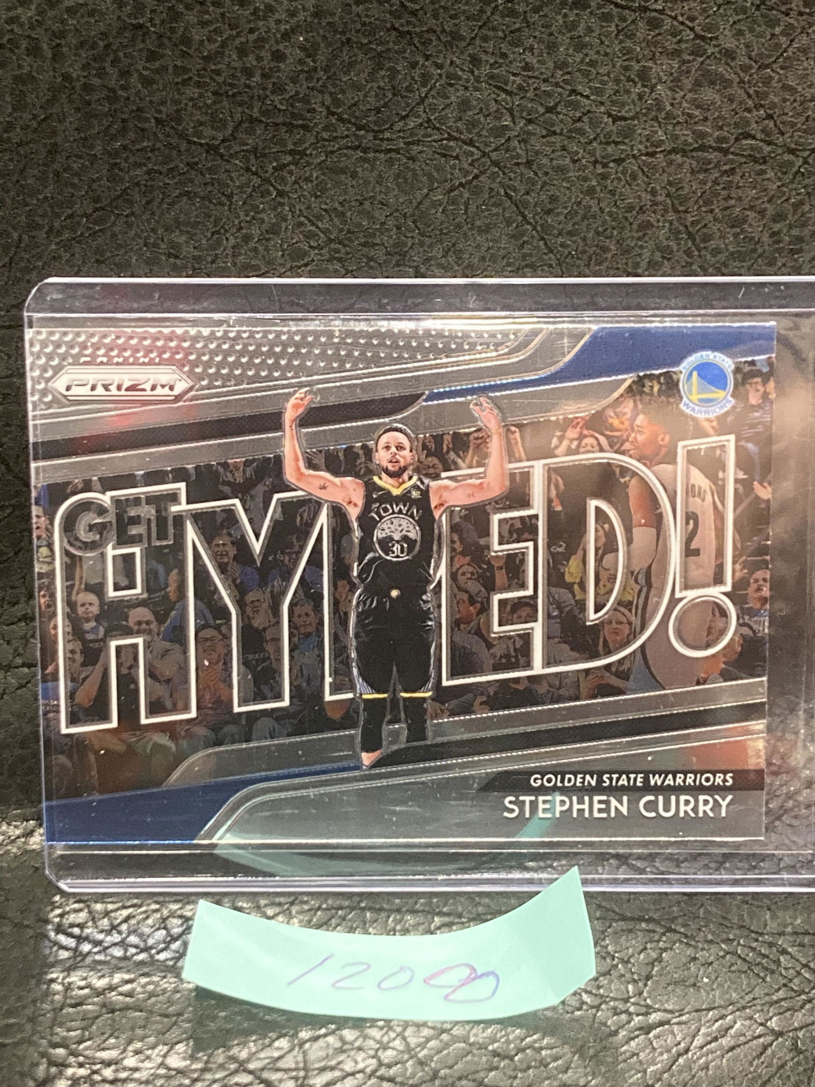 Stephen Curry 2018-19 Panini Prizm Get Hyped #2 Golden State Warrior Insert (1 of 2)