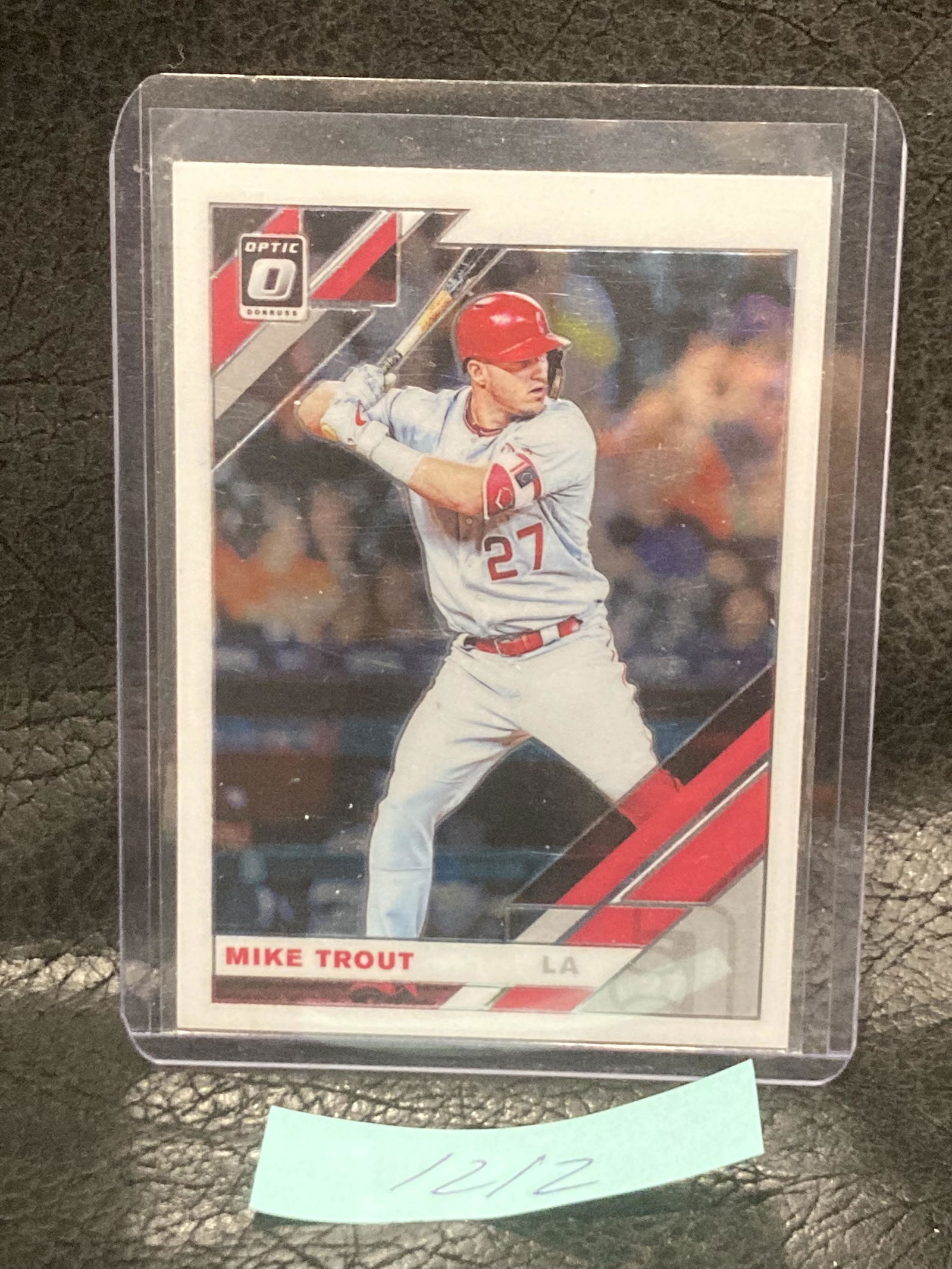 Mike Trout 2021 Donruss Optic #174 Los Angeles Angels (1 of 2)