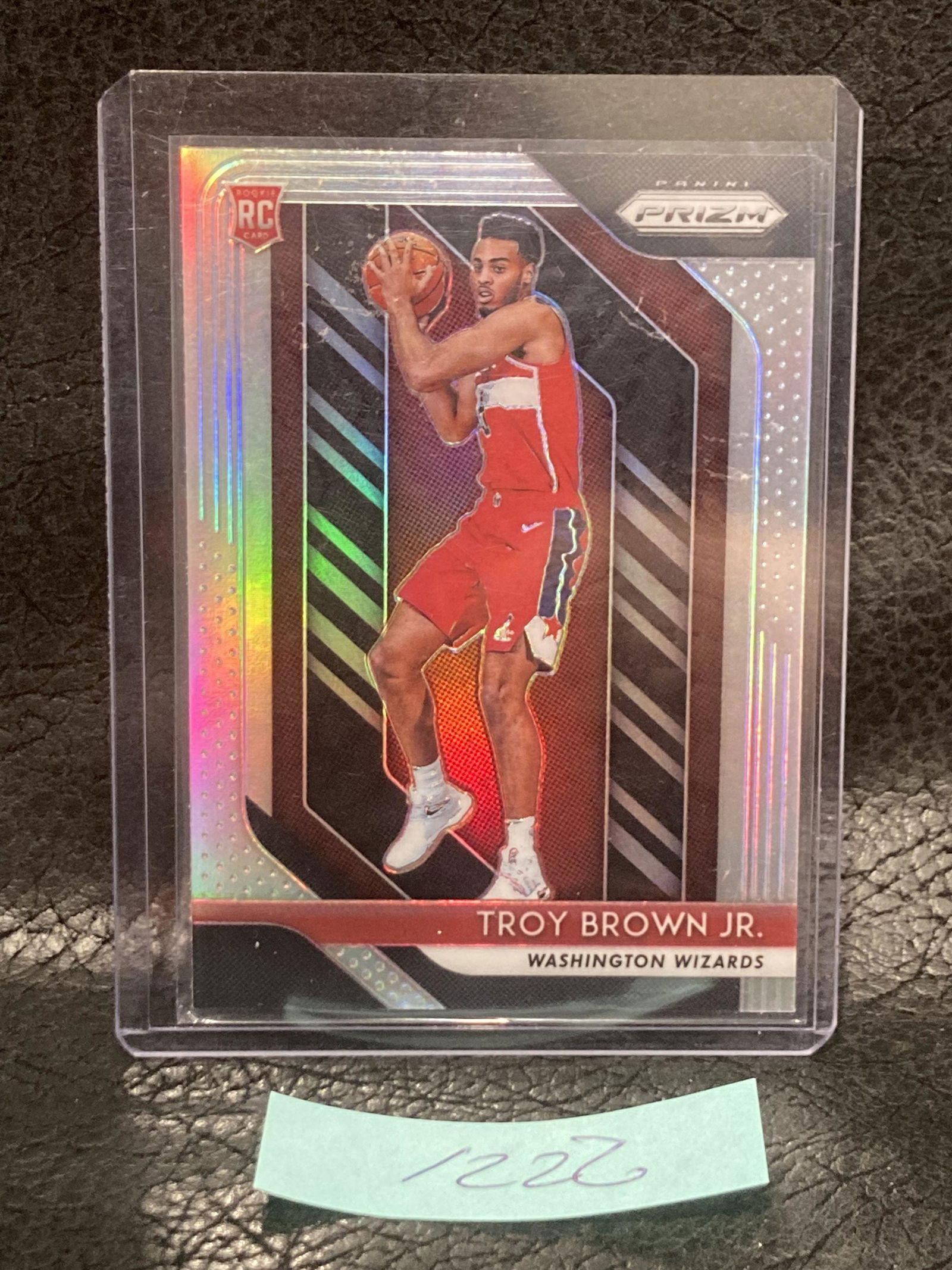 Troy Brown Jr 2018-19 Panini Silver Prizm #213 Wizards Rc Rookie (1 of 2)