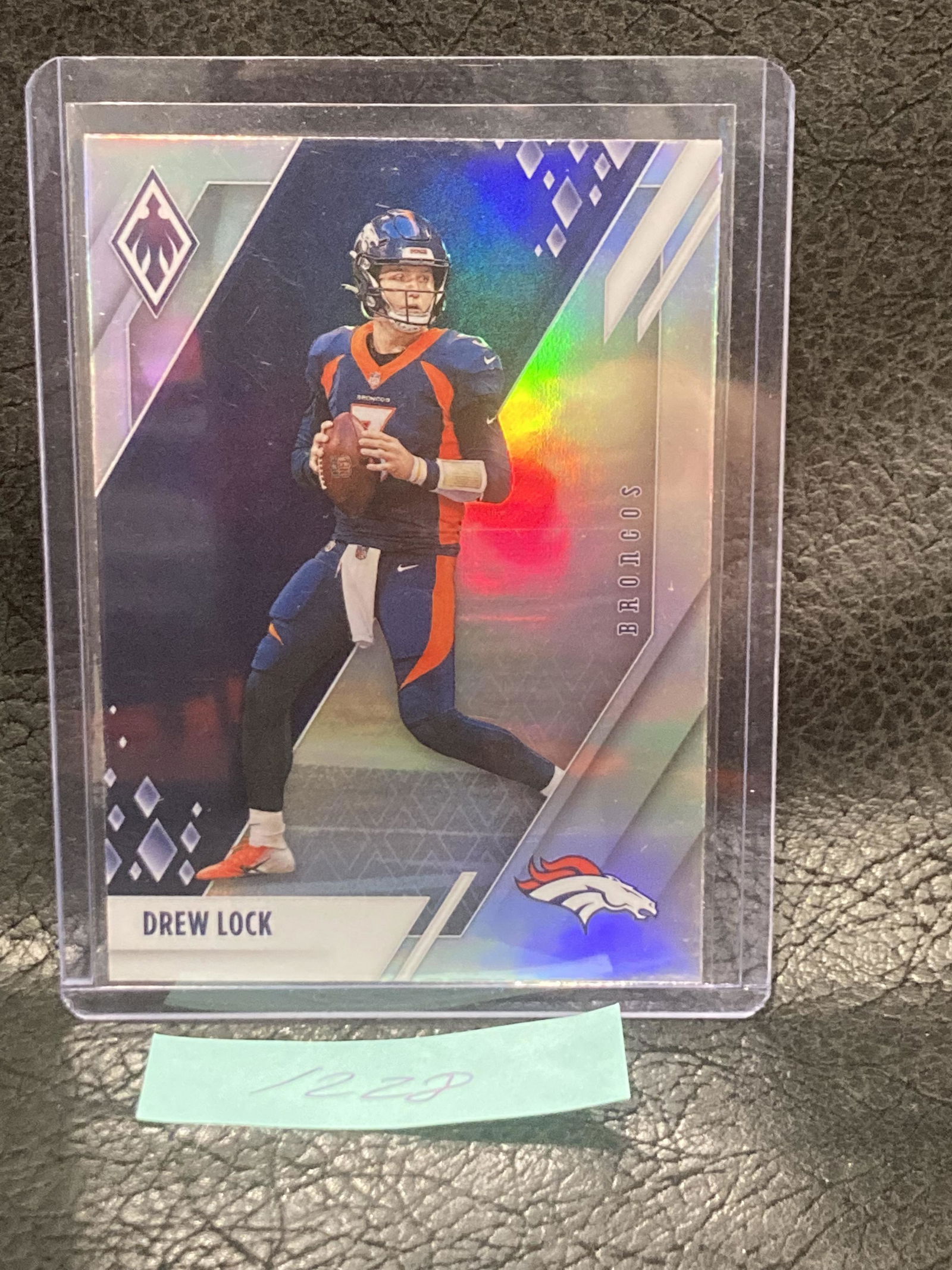 Drew Lock 2021 Panini Phoenix Denver Broncos #35 Color Burst Prizm (1 of 2)