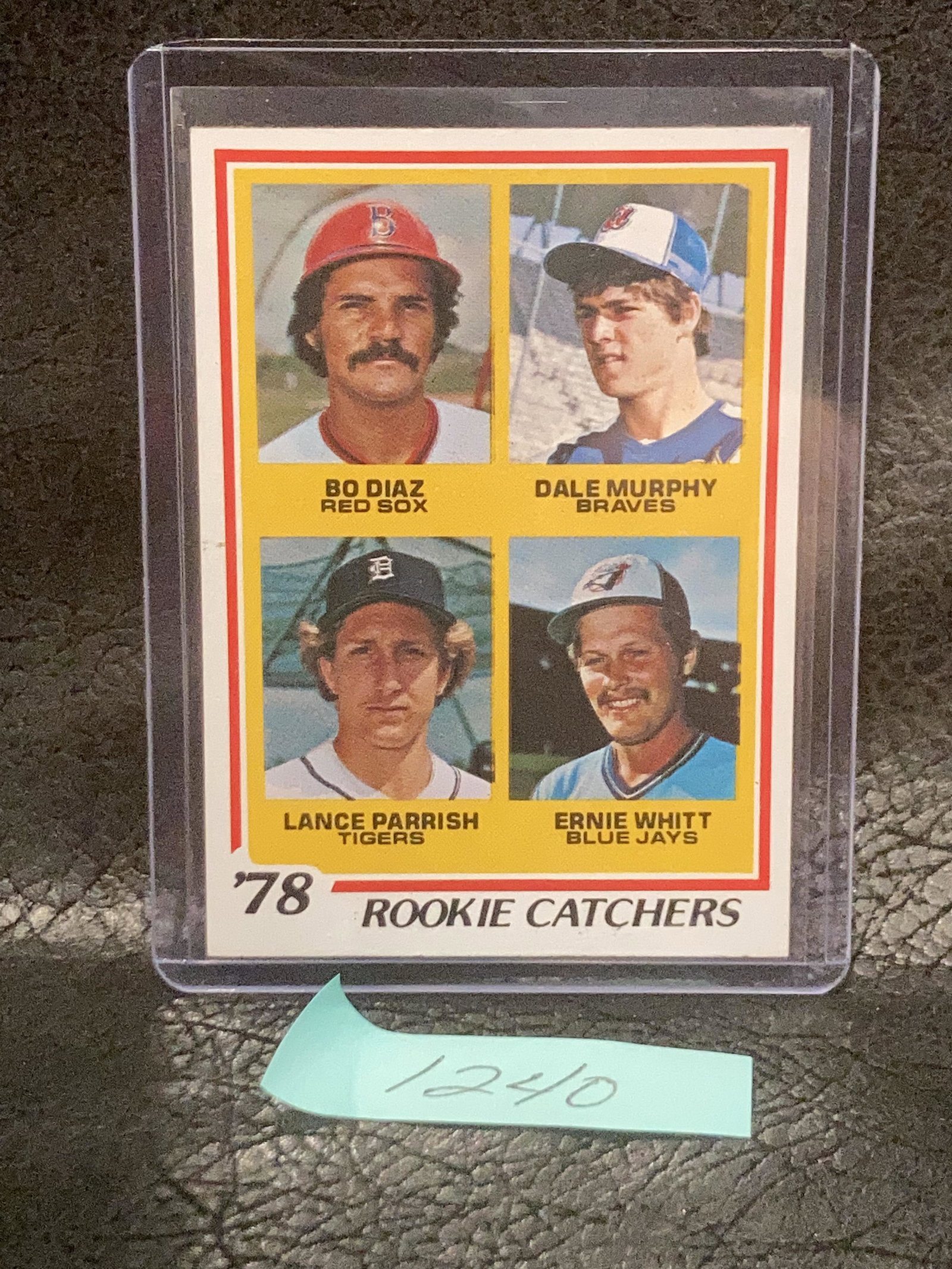 1978 Topps Rookie Catchers Dale Murphy Lance Parrish Ernie Whitt: 1978 Topps Rookie Catchers Dale Murphy Lance Parrish Ernie Whitt