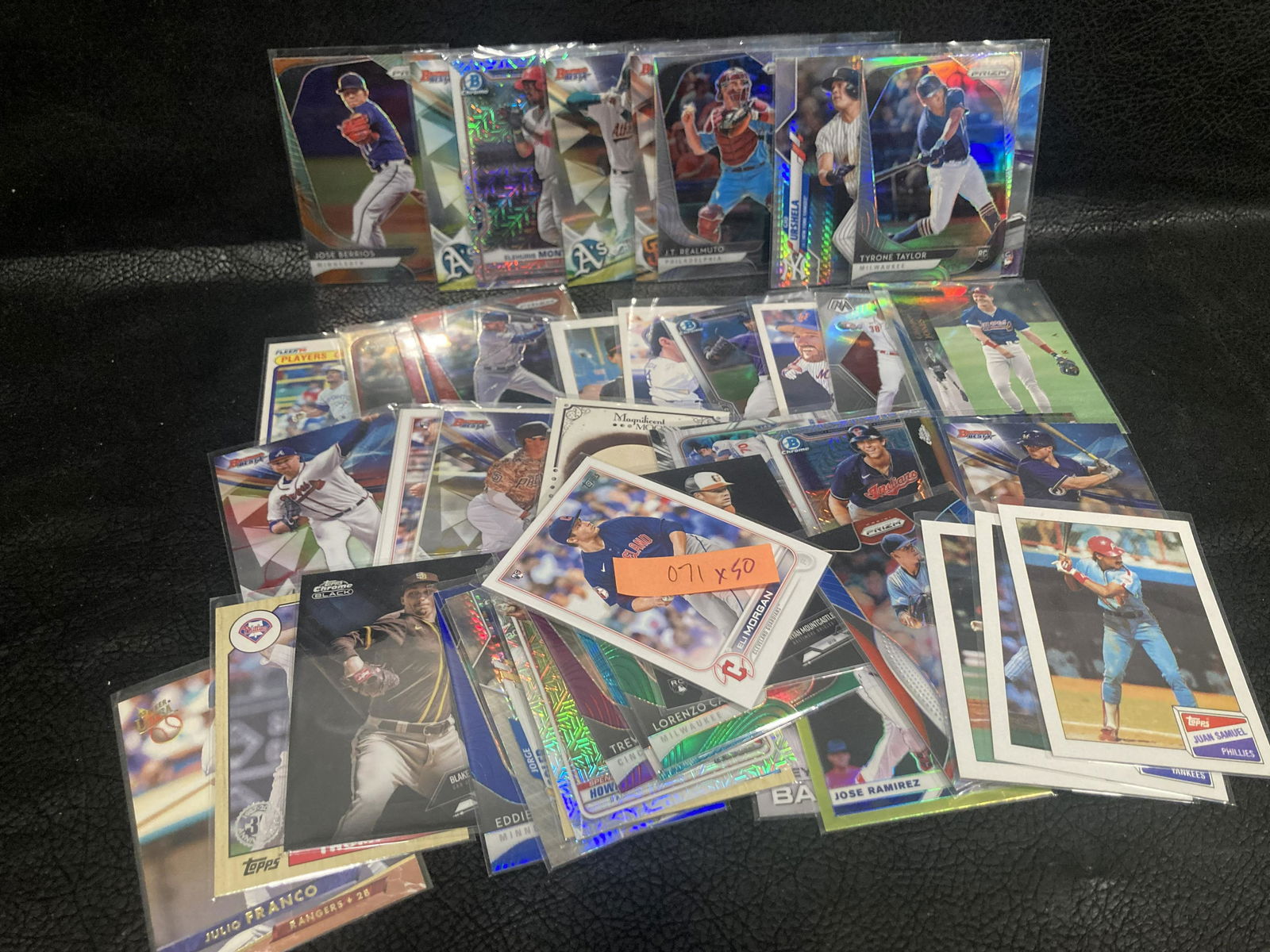 Lot Of 50 Baseball Cards Mixed Years Rcs Inserts Refractors Parallels (1 of 2)