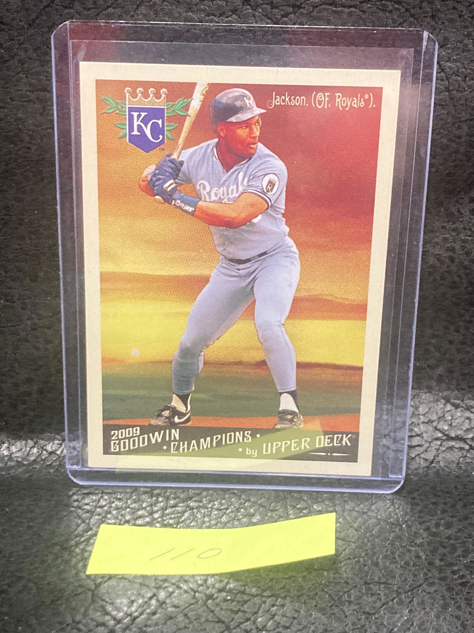 Bo Jackson 2009 Goodwin Champions Royals #18 Hof (1 of 2)