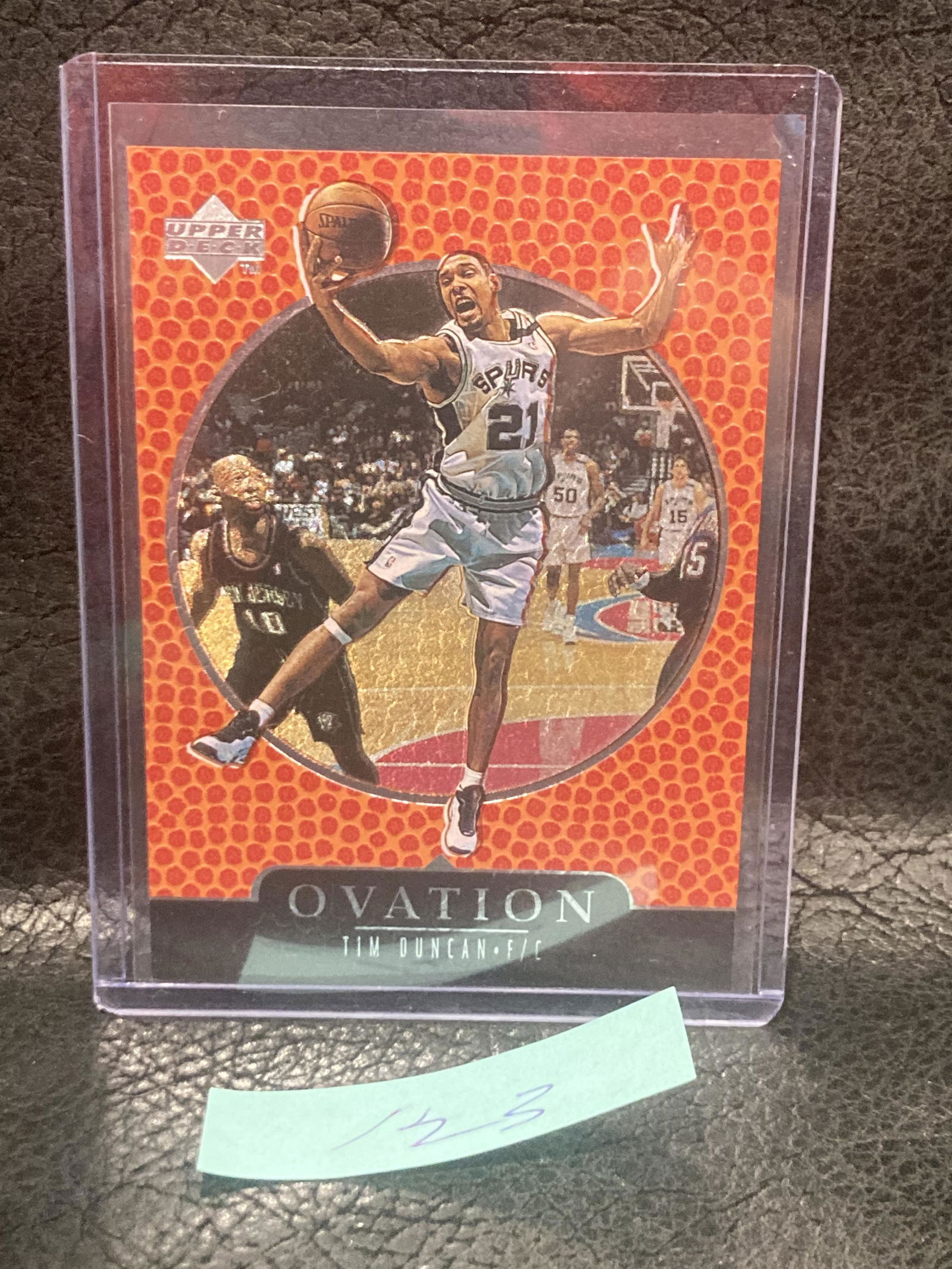 Tim Duncan 1998-99 Upper Deck Ovation #59 San Antonio Spurs (1 of 2)