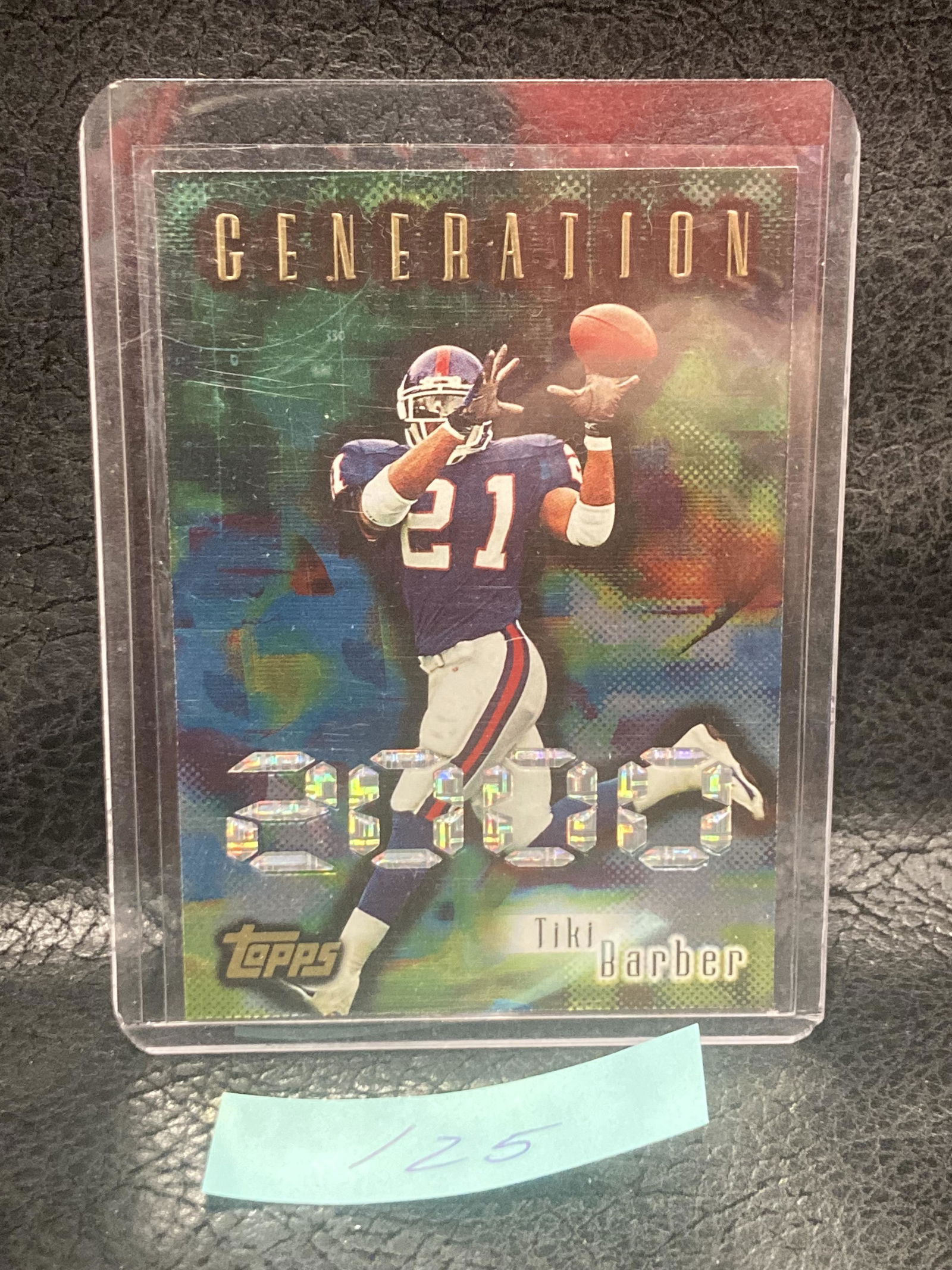Tiki Barber 1998 Topps Generation 2000 #GE9 New York Giants (1 of 2)