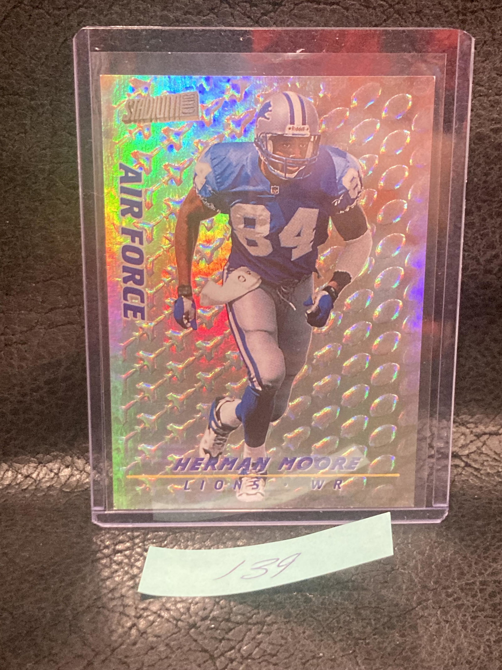 Herman Moore 1997 Stadium Club Air Force Lions #AF4 Detroit Lions: Herman Moore 1997 Stadium Club Air Force Lions #AF4 Detroit Lions