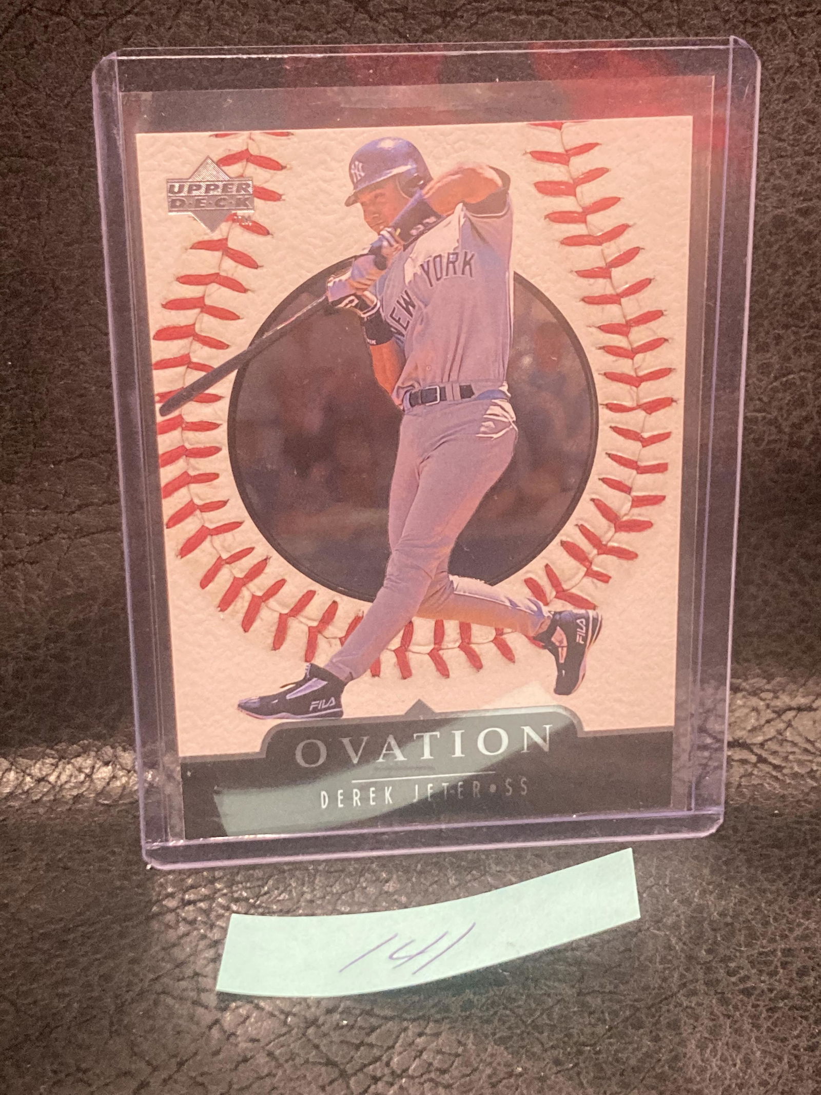 Derek Jeter 1999 Upper Deck Ovation #13 New York Yankees (1 of 2)