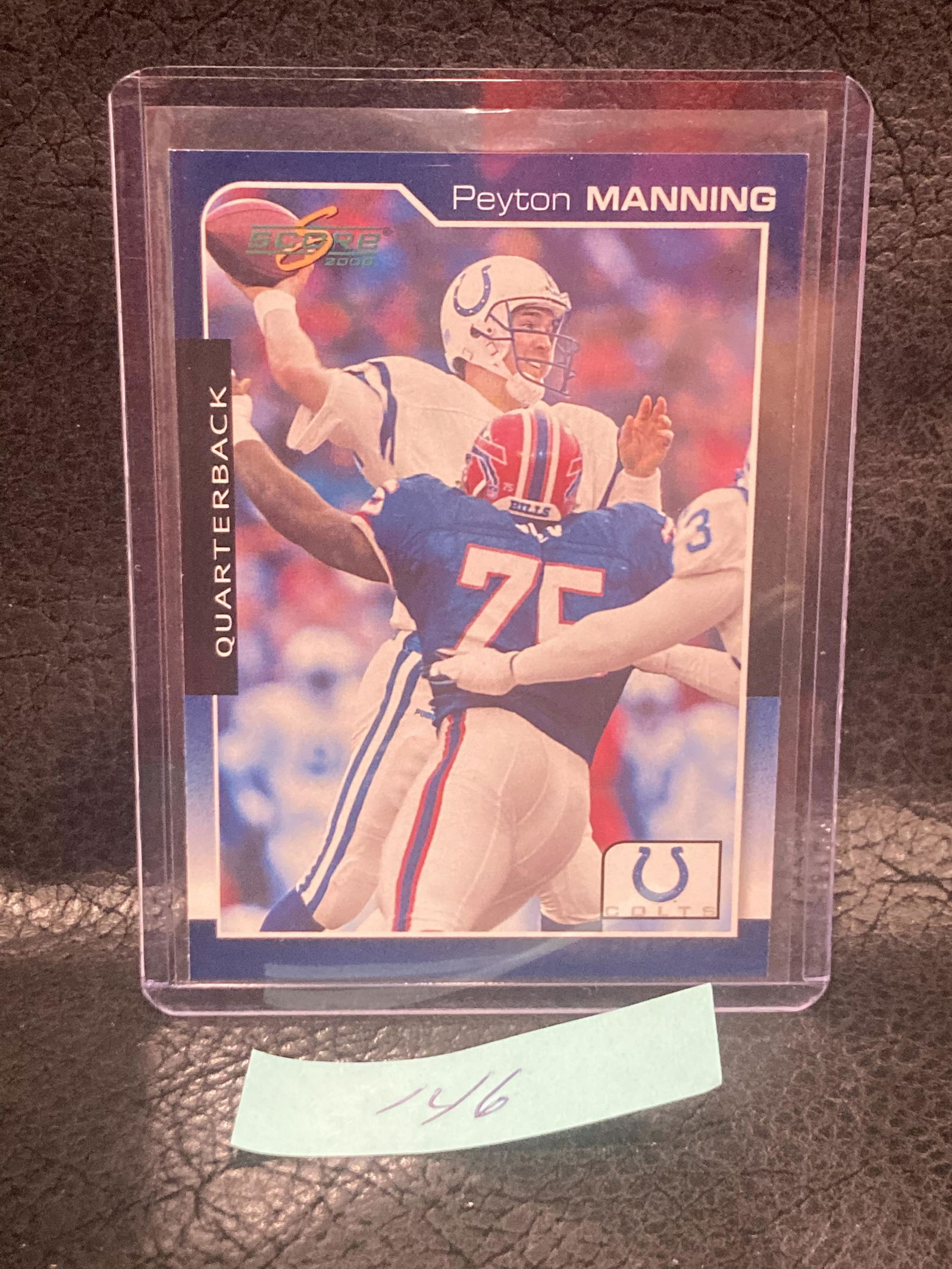 Peyton Manning 2000 Score Football #78 Hof Colts (1 of 2)