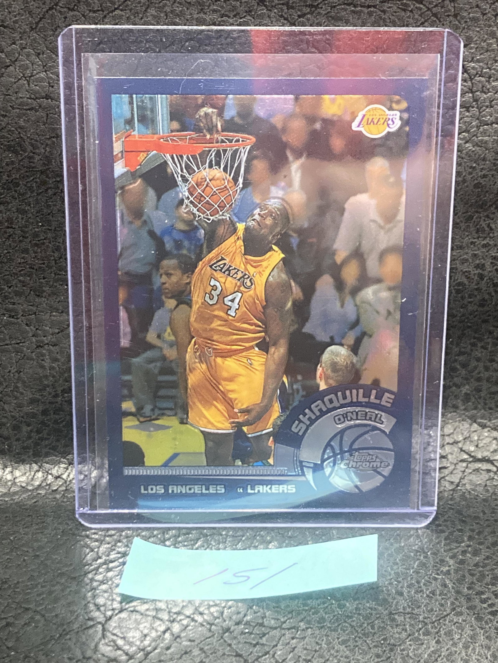Shaquille Oneal 2002-03 Topps #1 Los Angeles Lakers Shaq Diesel Hof: Shaquille Oneal 2002-03 Topps #1 Los Angeles Lakers Shaq Diesel Hof