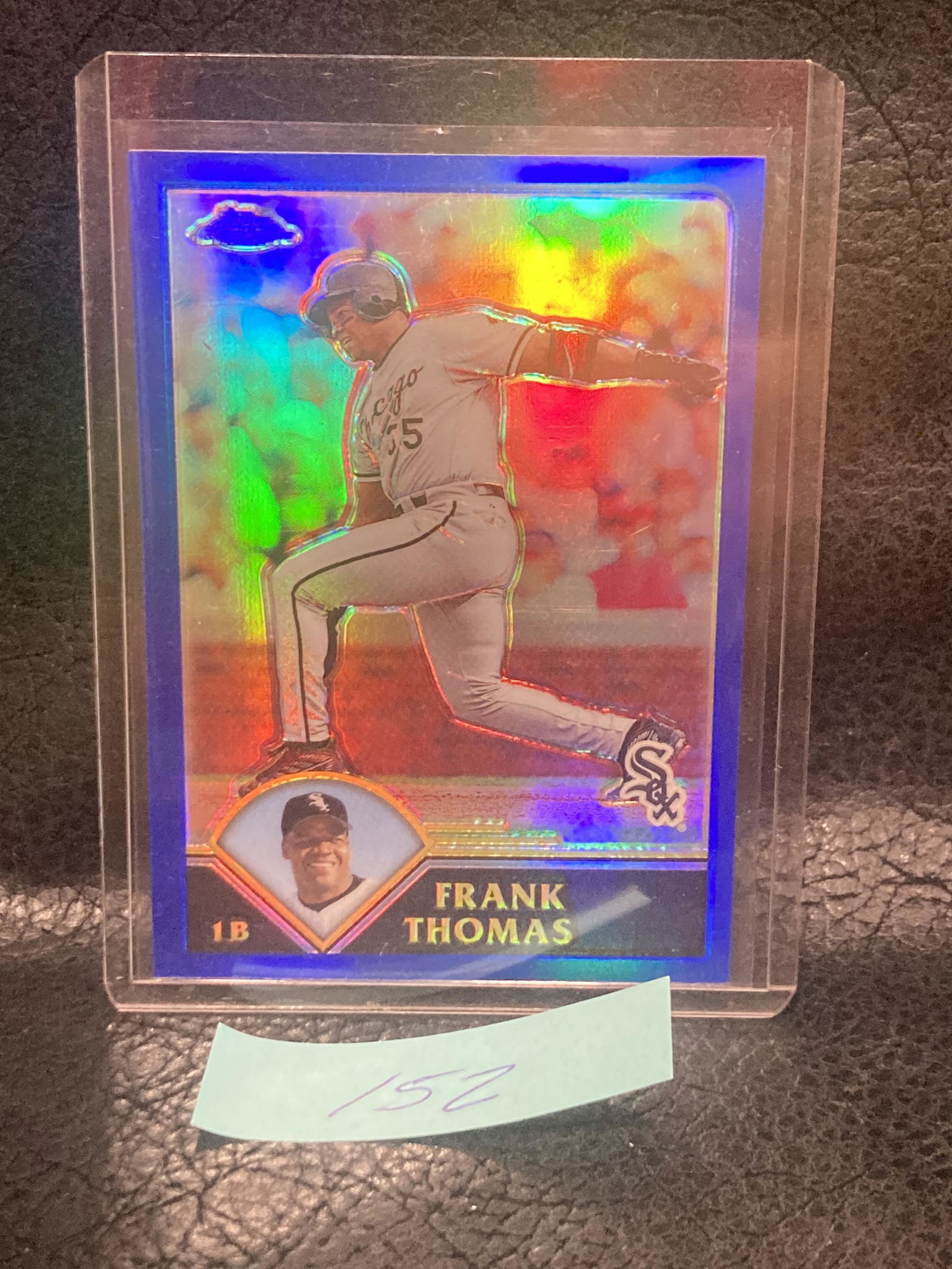 Frank Thomas 2003 Topps Chrome Sp Rare Refractor #/699 Chicago White Sox #23 (1 of 2)