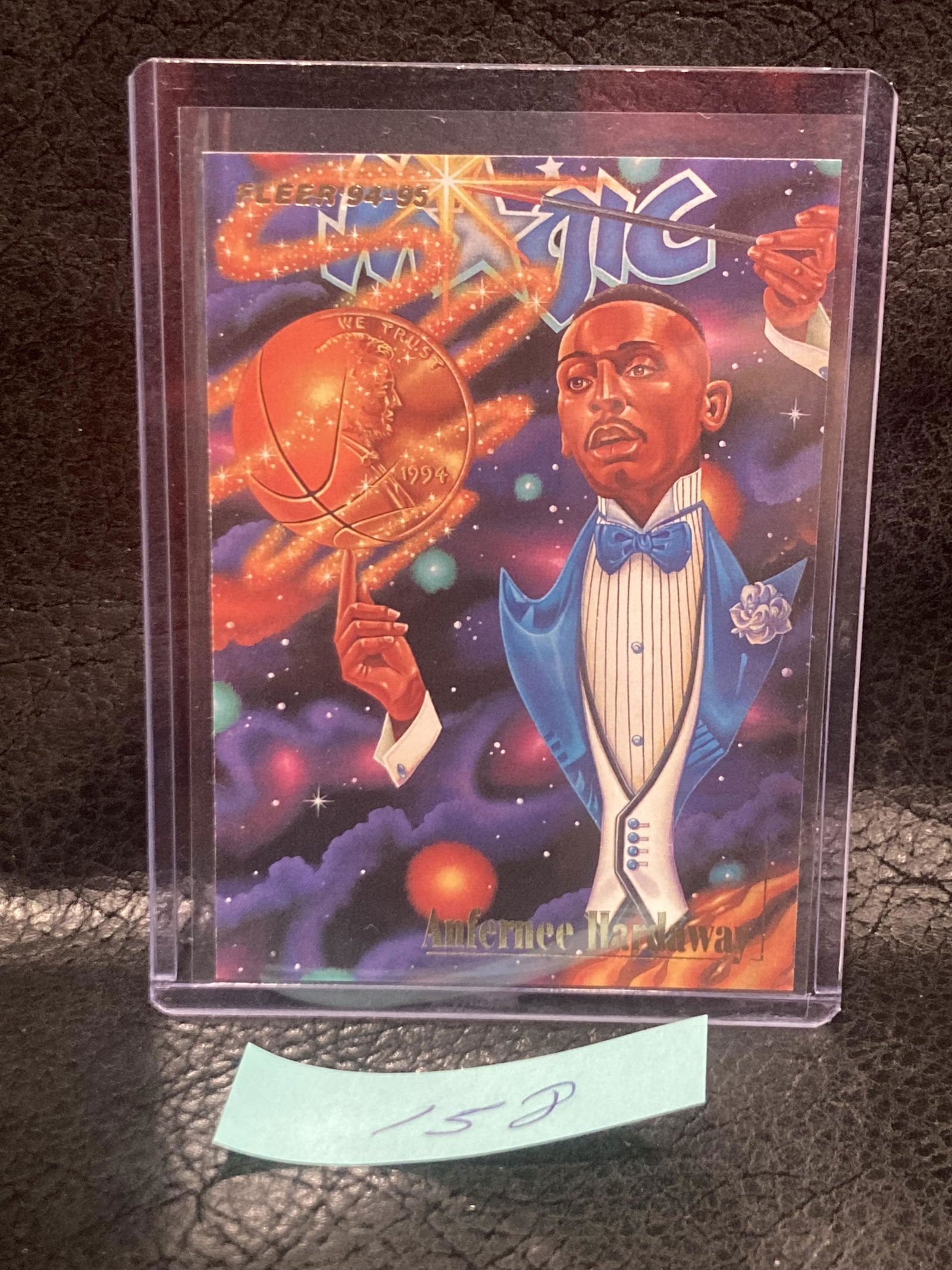 Anfernee Hardaway 1994-95 Fleer Magic Man Insert 8 Of 9 Orlando Magic (1 of 2)
