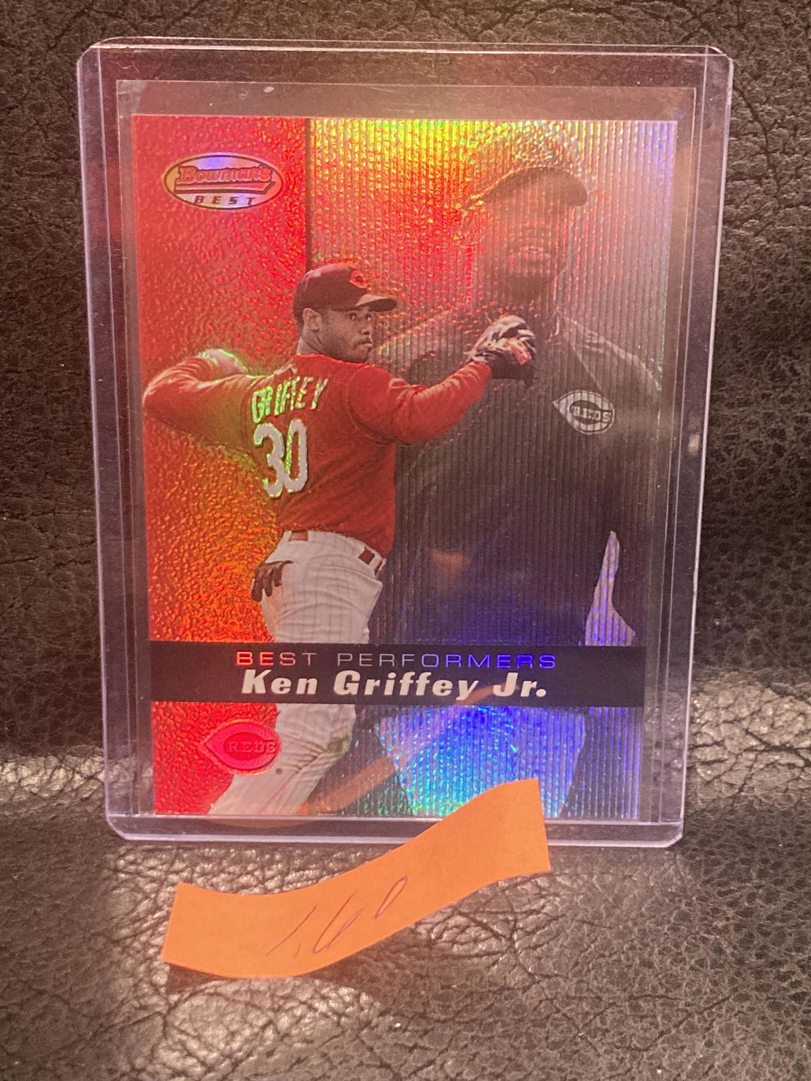 Ken Griffey Jr 2000 Bowmans Best Performers #100 Cincinnati Reds Hof Mlb (1 of 2)