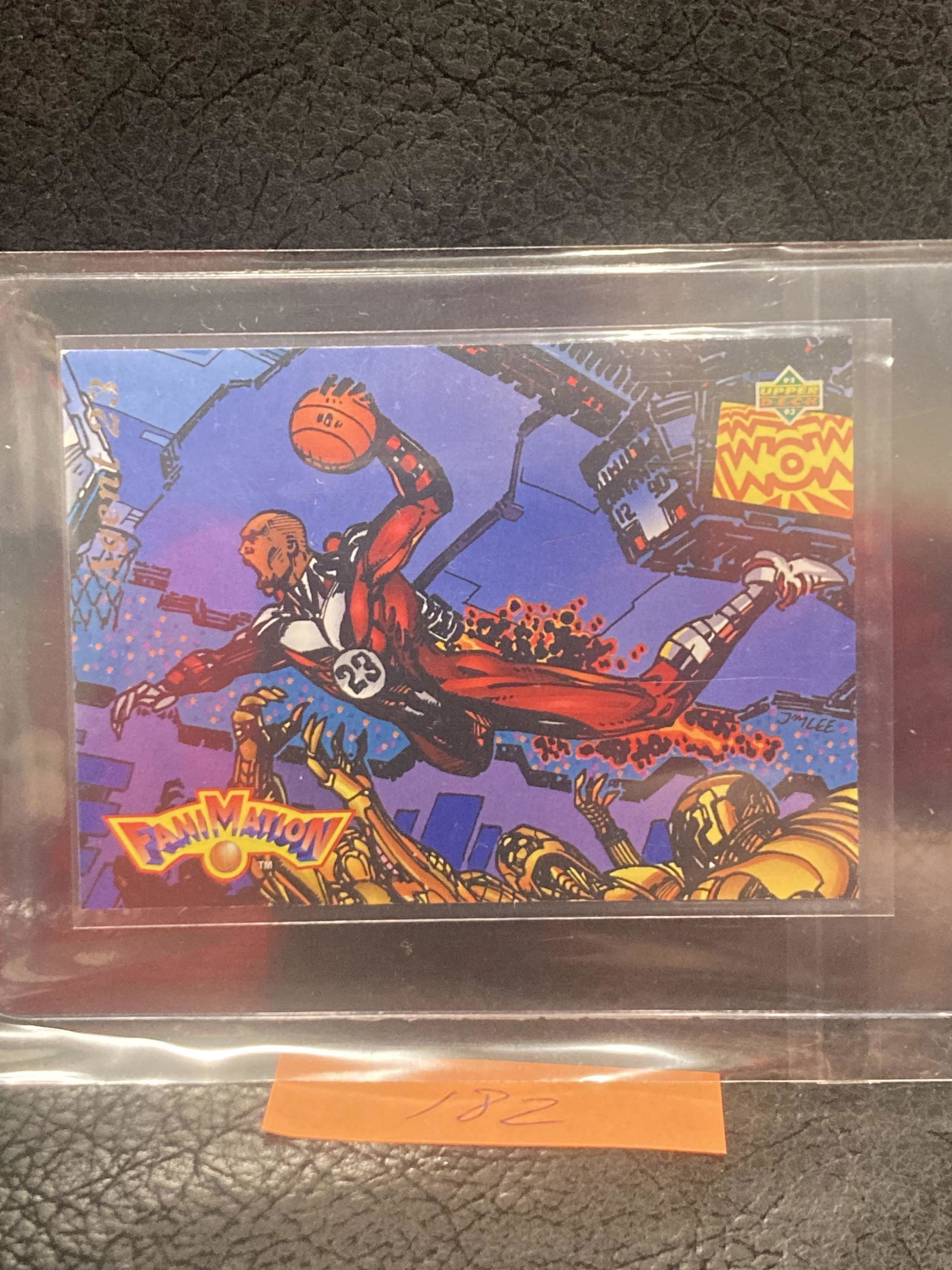 Michael Jordan 1992-93 Upper Deck Fanimation Agent 23 #506 Chicago Bulls (1 of 2)