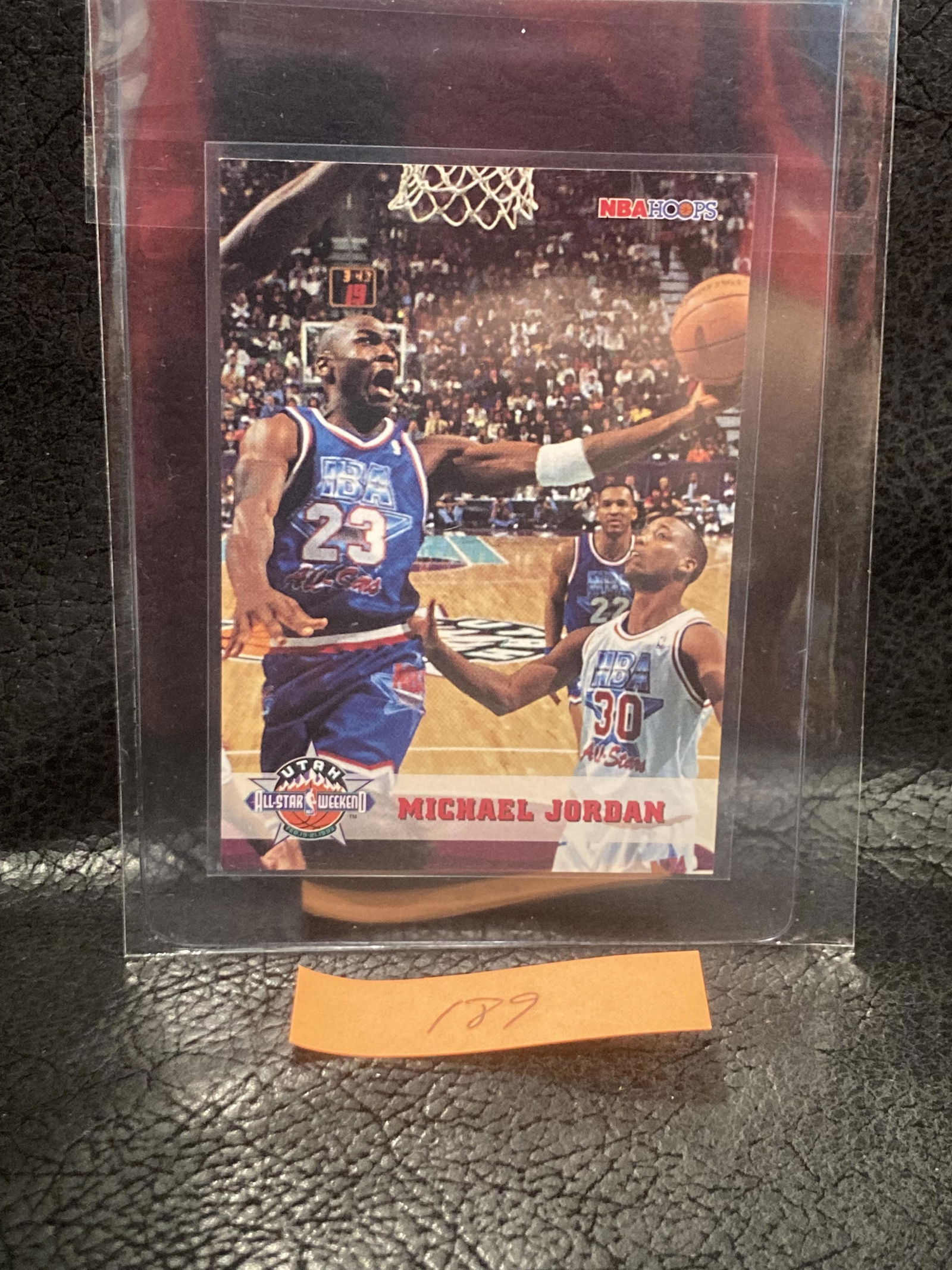 Michael Jordan 1993 Nba Hoops All Star Weekend Utah Card #257 (1 of 2)