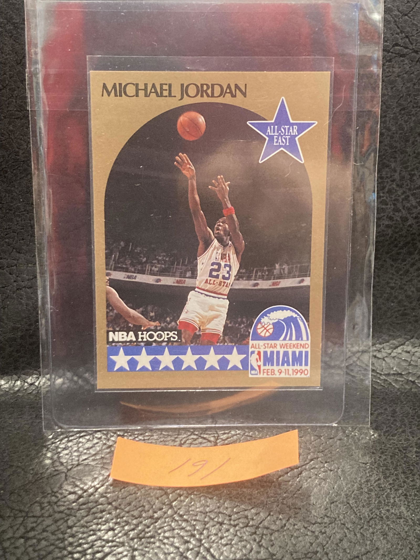 Michael Jordan 1990-91 Nba Hoops # 5 All Star Chicago Bulls Legend Hall Of Fame (1 of 2)