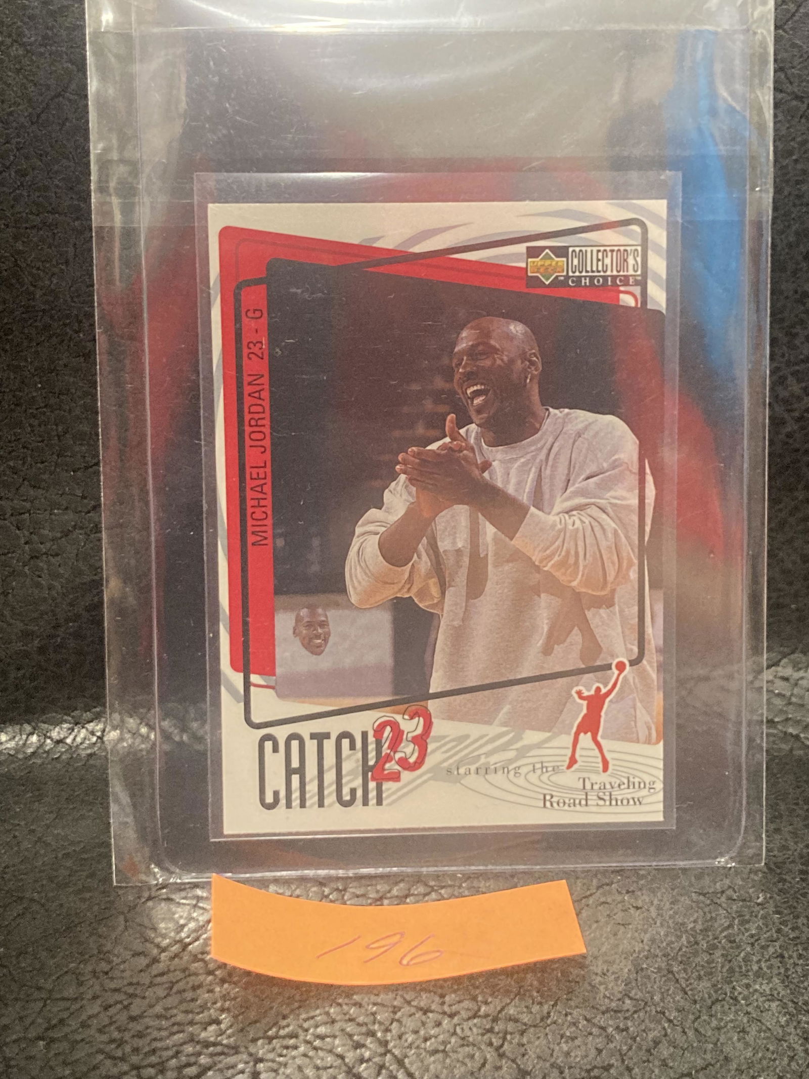 Michael Jordan 1997-98 Upper Deck Collectors Choice Catch 23 #190 Chicago Bulls (1 of 2)